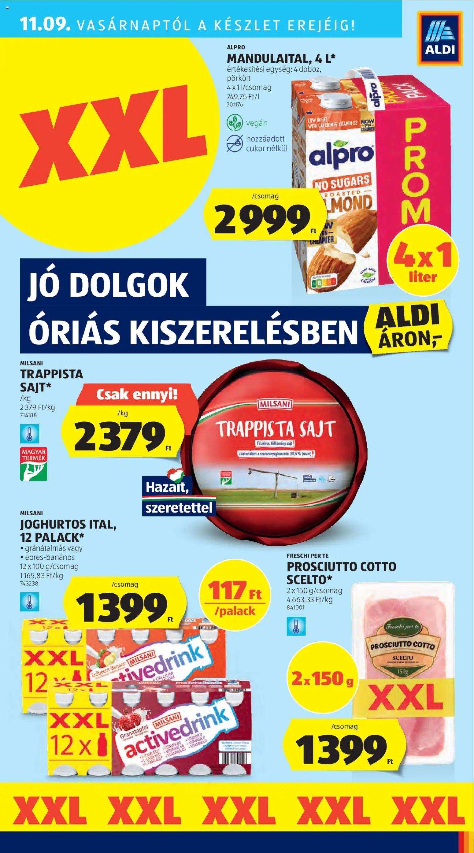 Aldi újság 2025.11.06. Akciós újság Aldi (2025-11-06 - 2025-11-12)