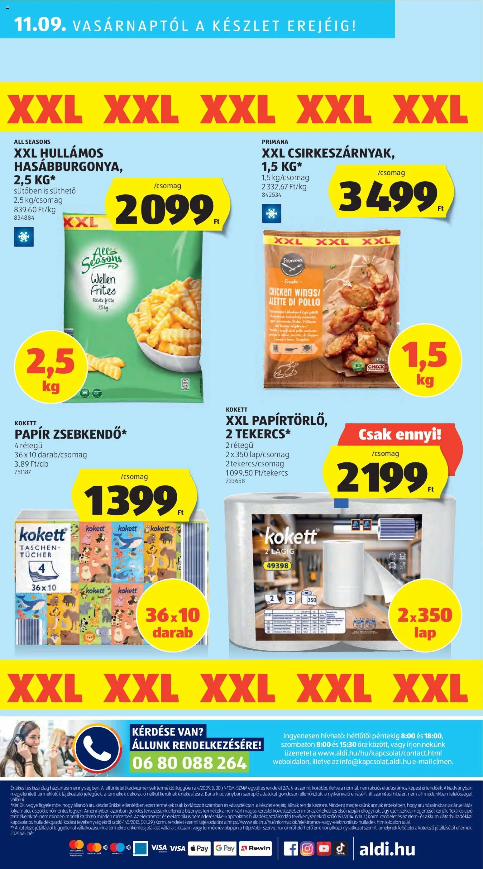 Aldi újság 2025.11.06. Akciós újság Aldi (2025-11-06 - 2025-11-12)