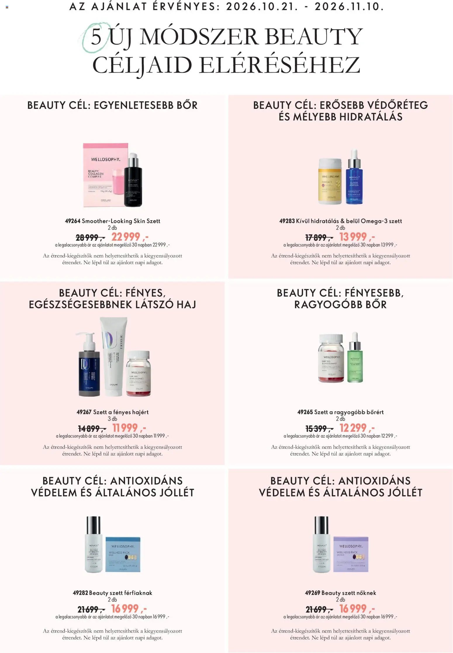 Oriflame Legjobb Ajánlatok - online lapozható