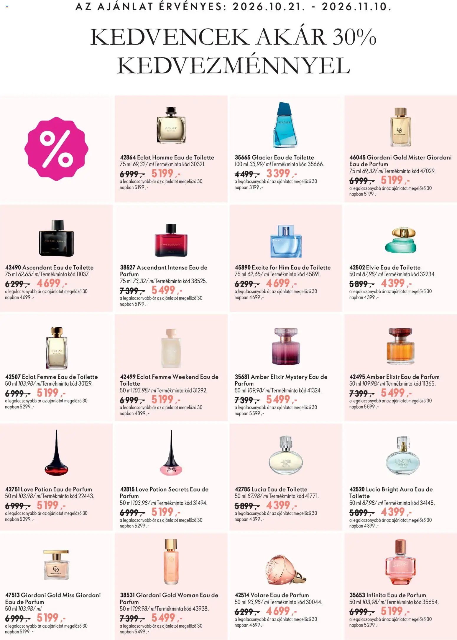 Oriflame Legjobb Ajánlatok - online lapozható