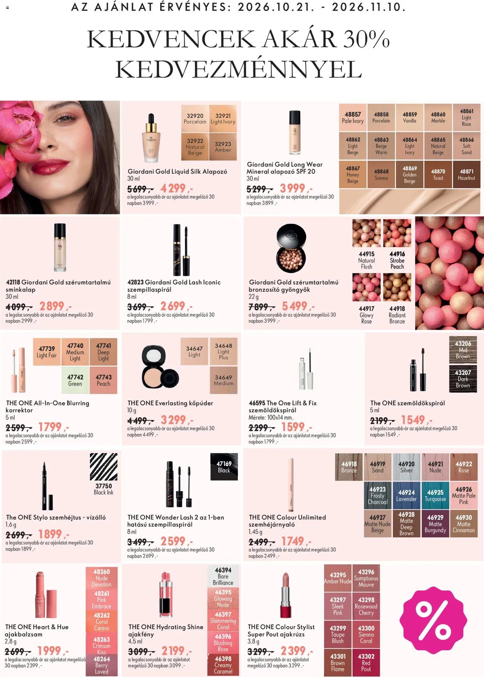 Oriflame Legjobb Ajánlatok - online lapozható