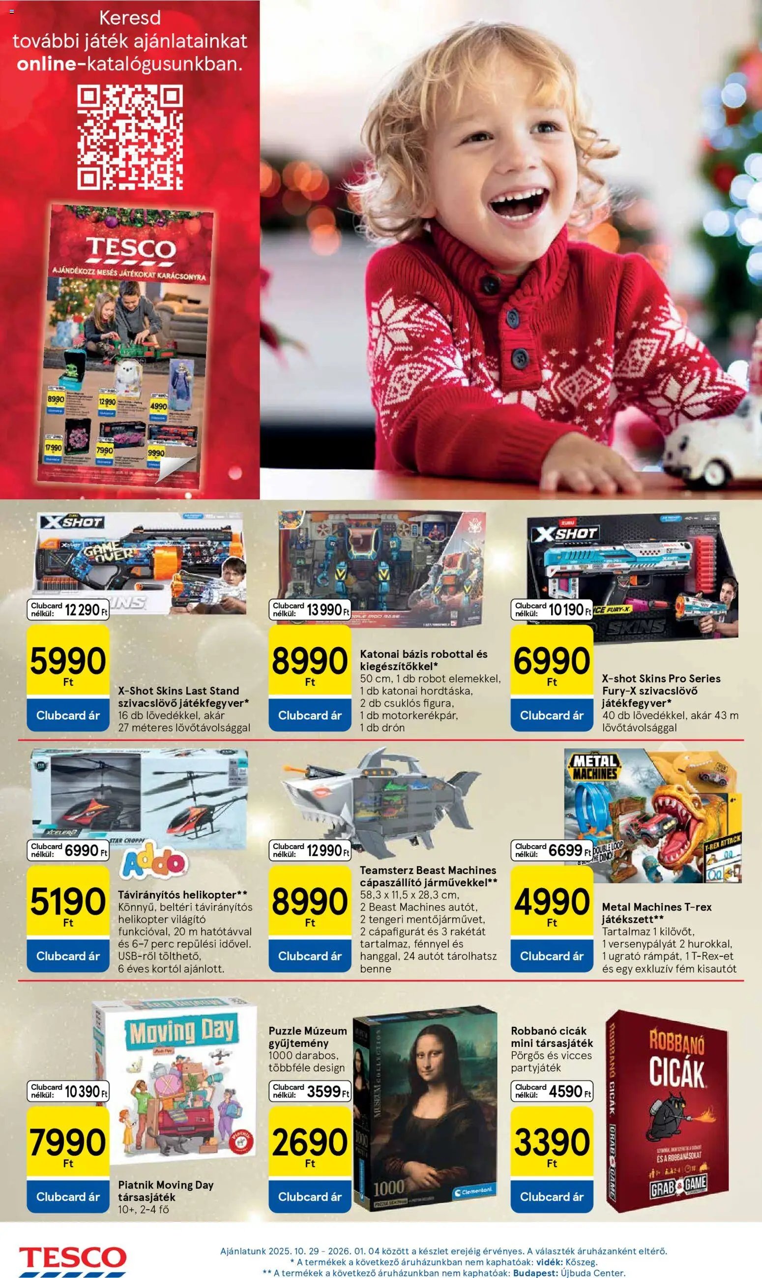 Tesco újság 2025.11.06. Black Friday (2025-11-06 - 2025-11-12)