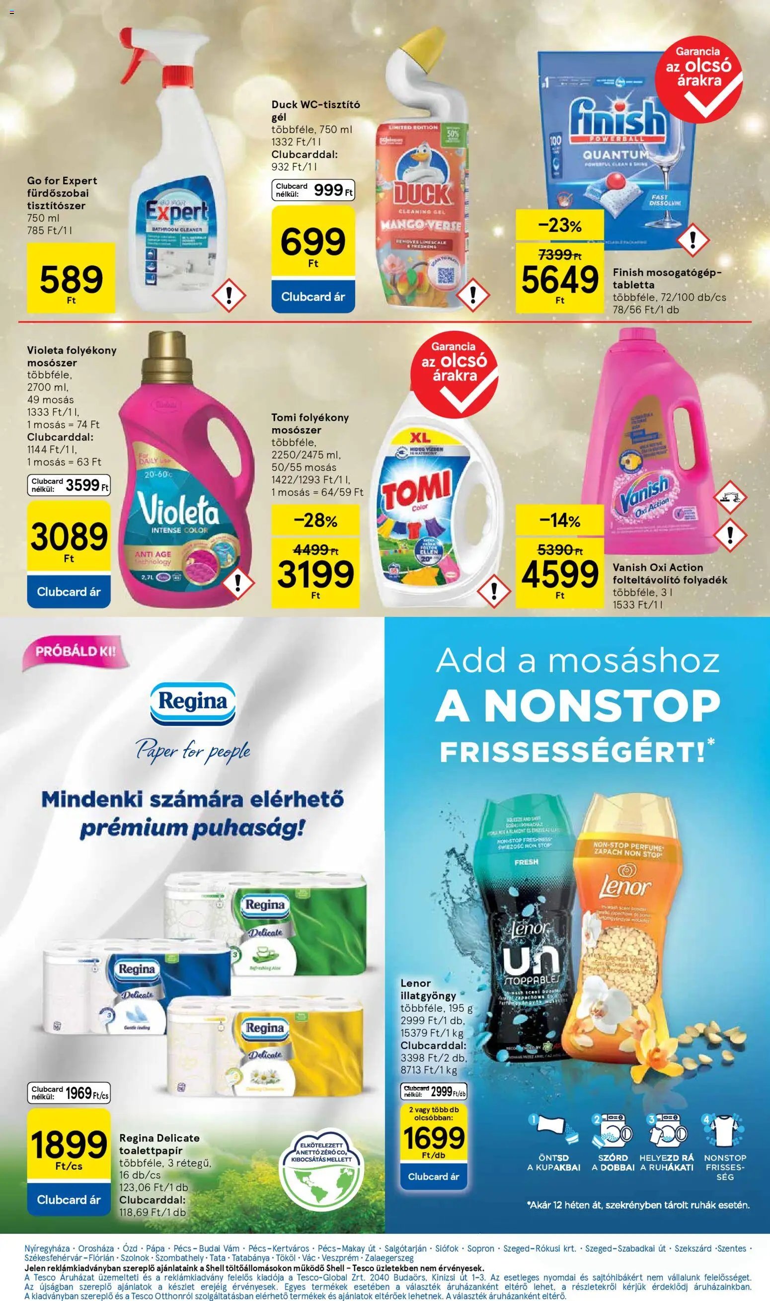 Tesco újság 2025.11.06. Black Friday (2025-11-06 - 2025-11-12)
