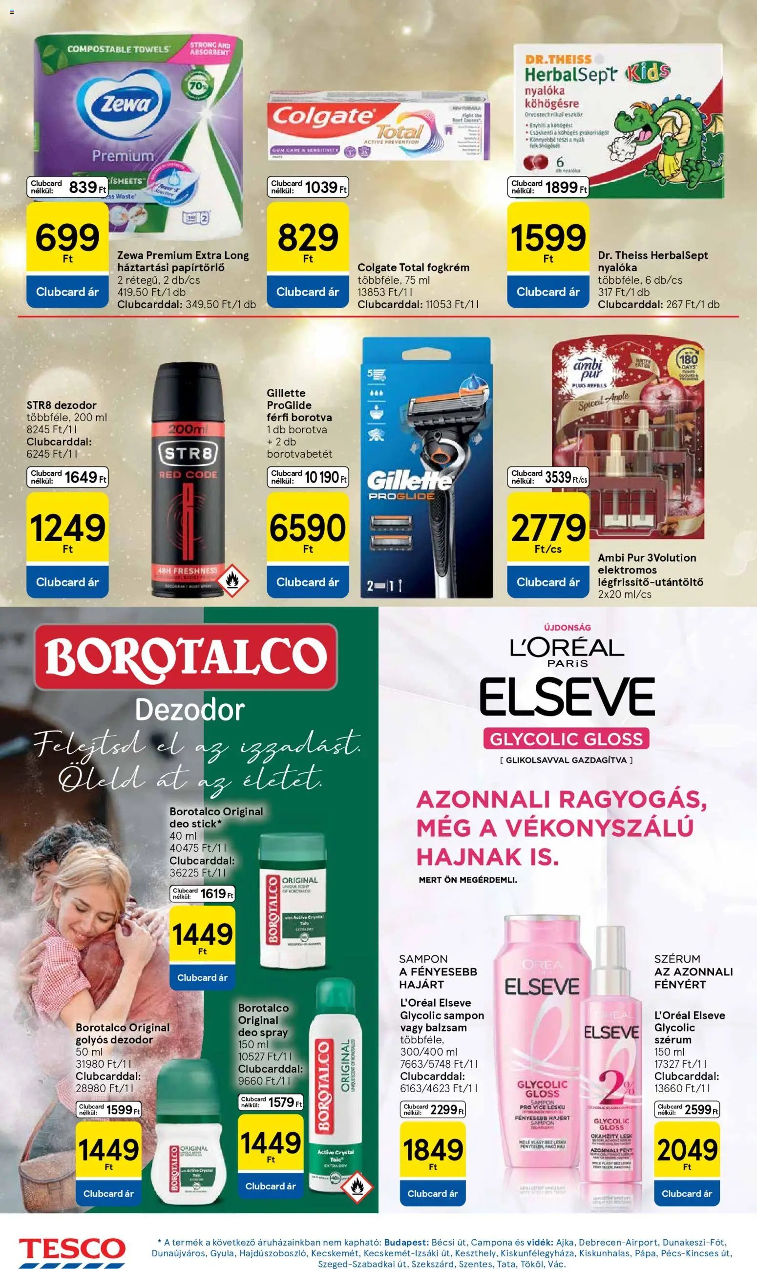 Tesco újság 2025.11.06. Black Friday (2025-11-06 - 2025-11-12)