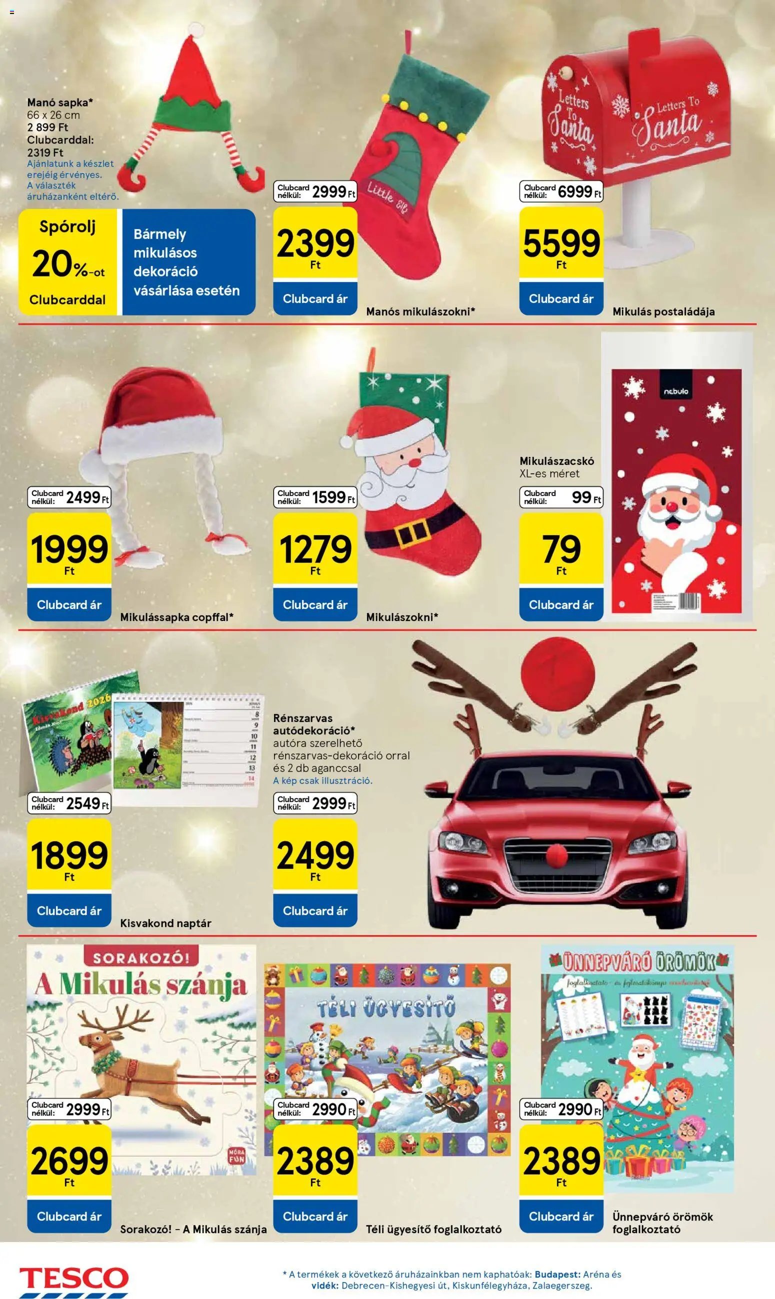 Tesco újság 2025.11.06. Black Friday (2025-11-06 - 2025-11-12)