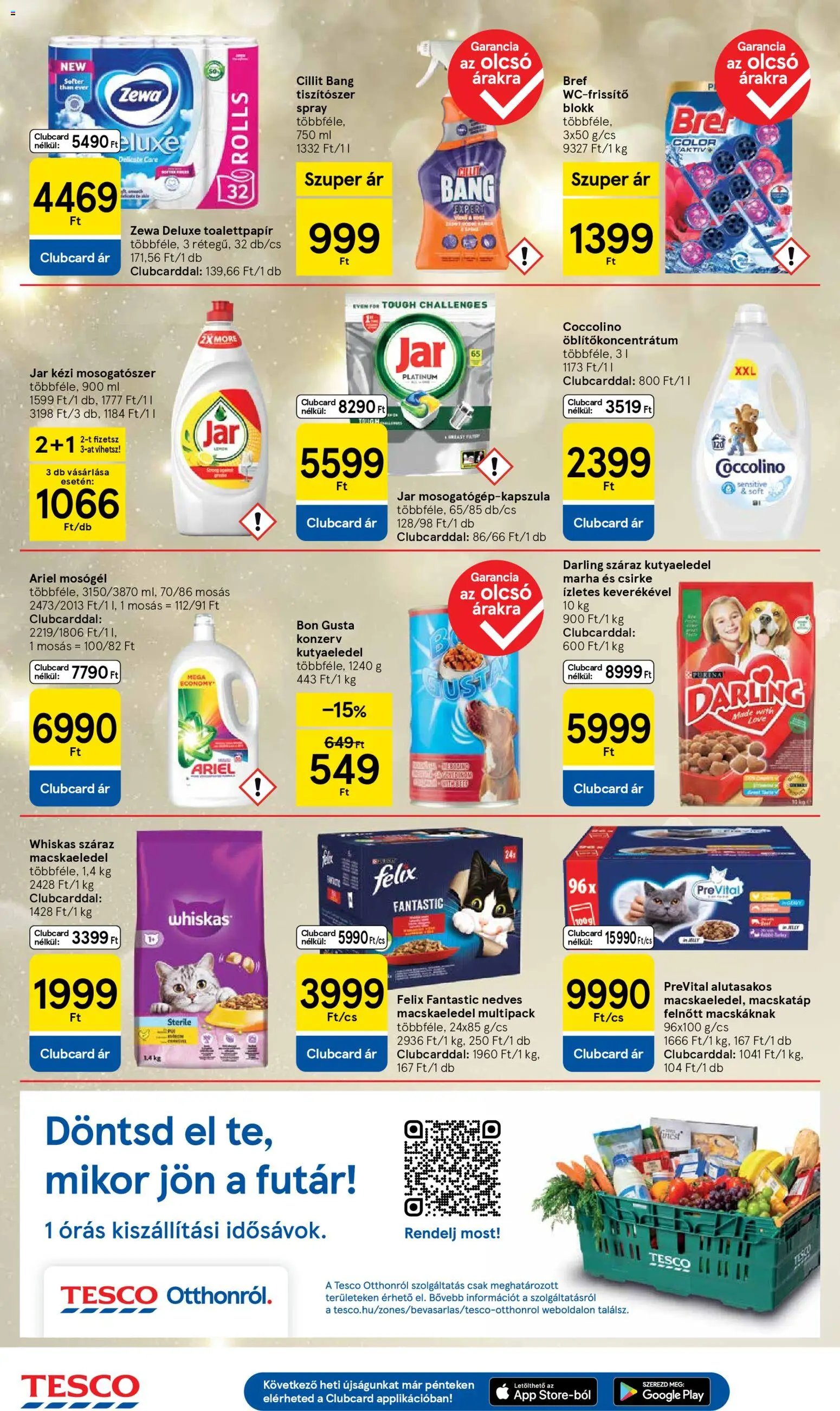 Tesco újság 2025.11.06. Black Friday (2025-11-06 - 2025-11-12)