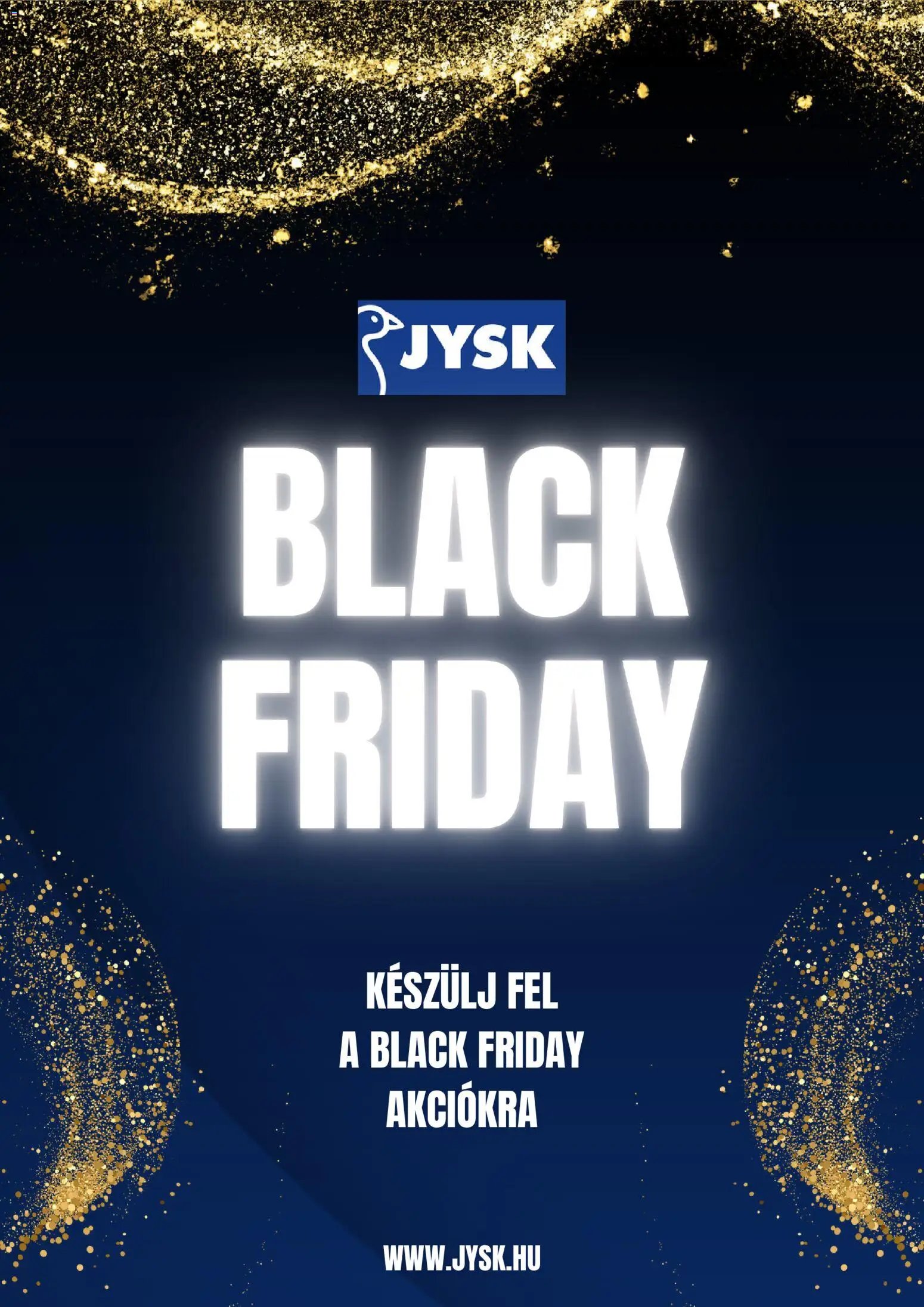 JYSK újság 2025.11.12. Black Friday értesítés (2025-11-12)