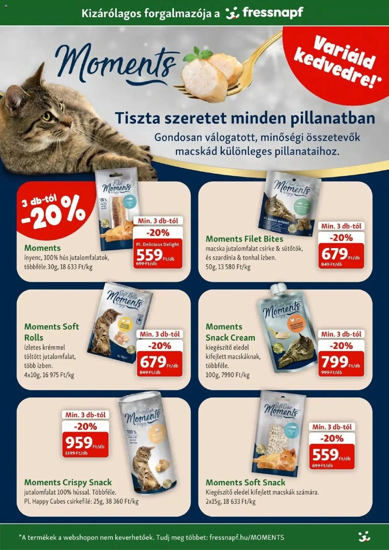 Fressnapf újság 2026.08.06. Fressnapf aktuális akciós újság