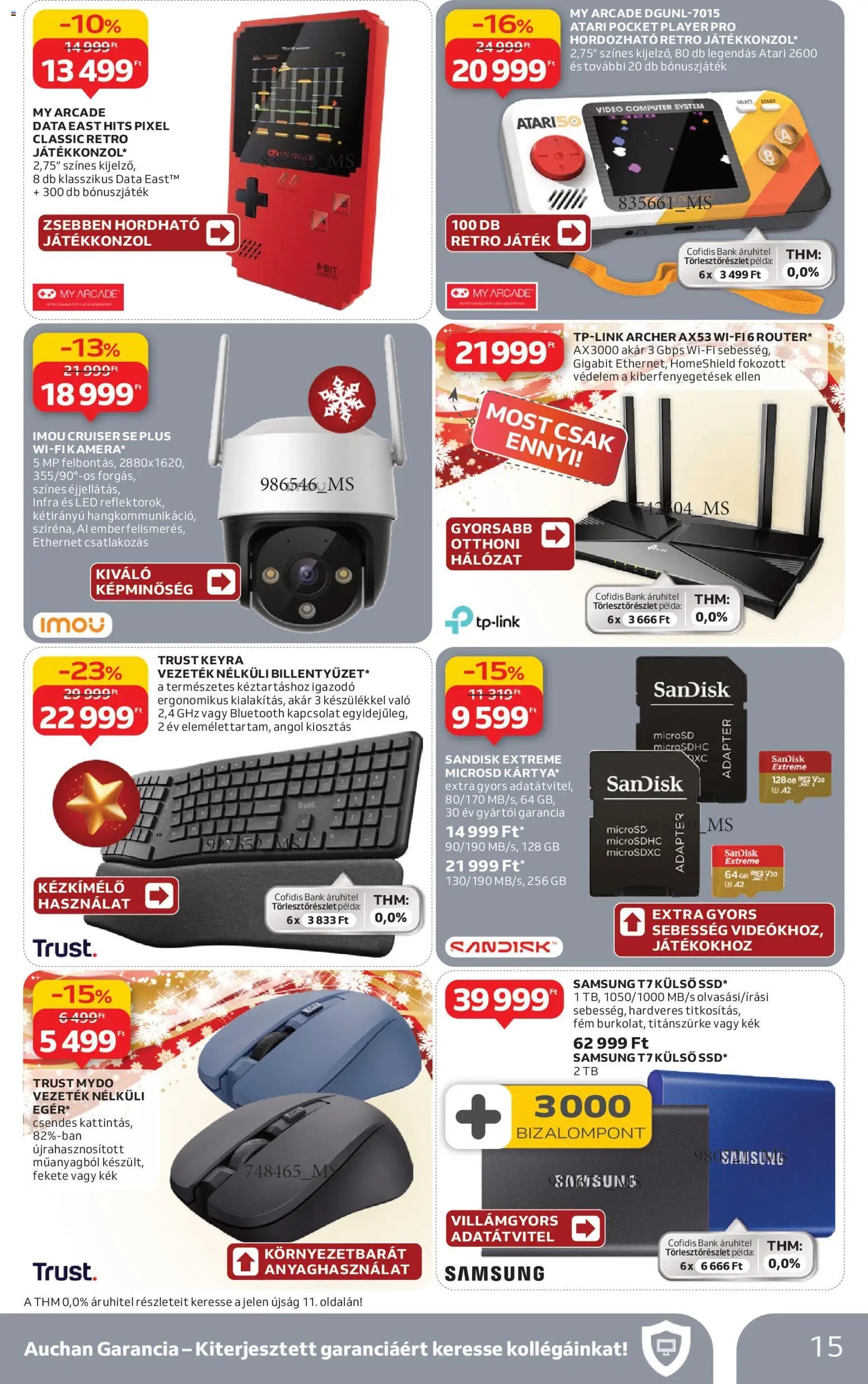 Auchan újság 2025.12.11. Háztartási Elektronika ajánlataink (2025-12-11 - 2025-12-24)