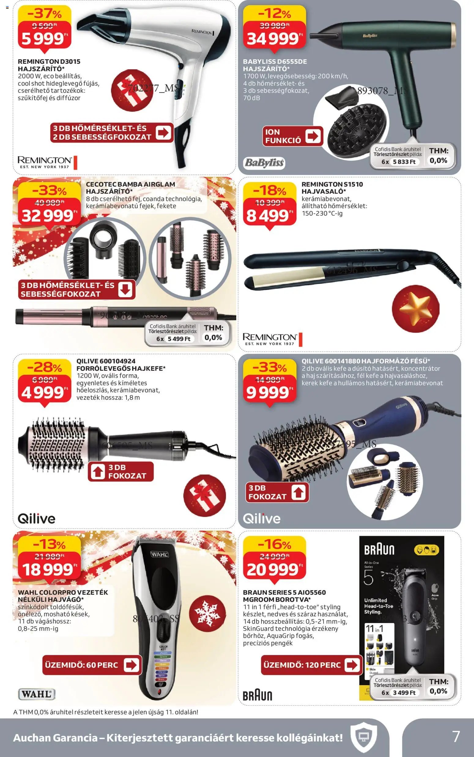 Auchan újság 2025.12.11. Háztartási Elektronika ajánlataink (2025-12-11 - 2025-12-24)