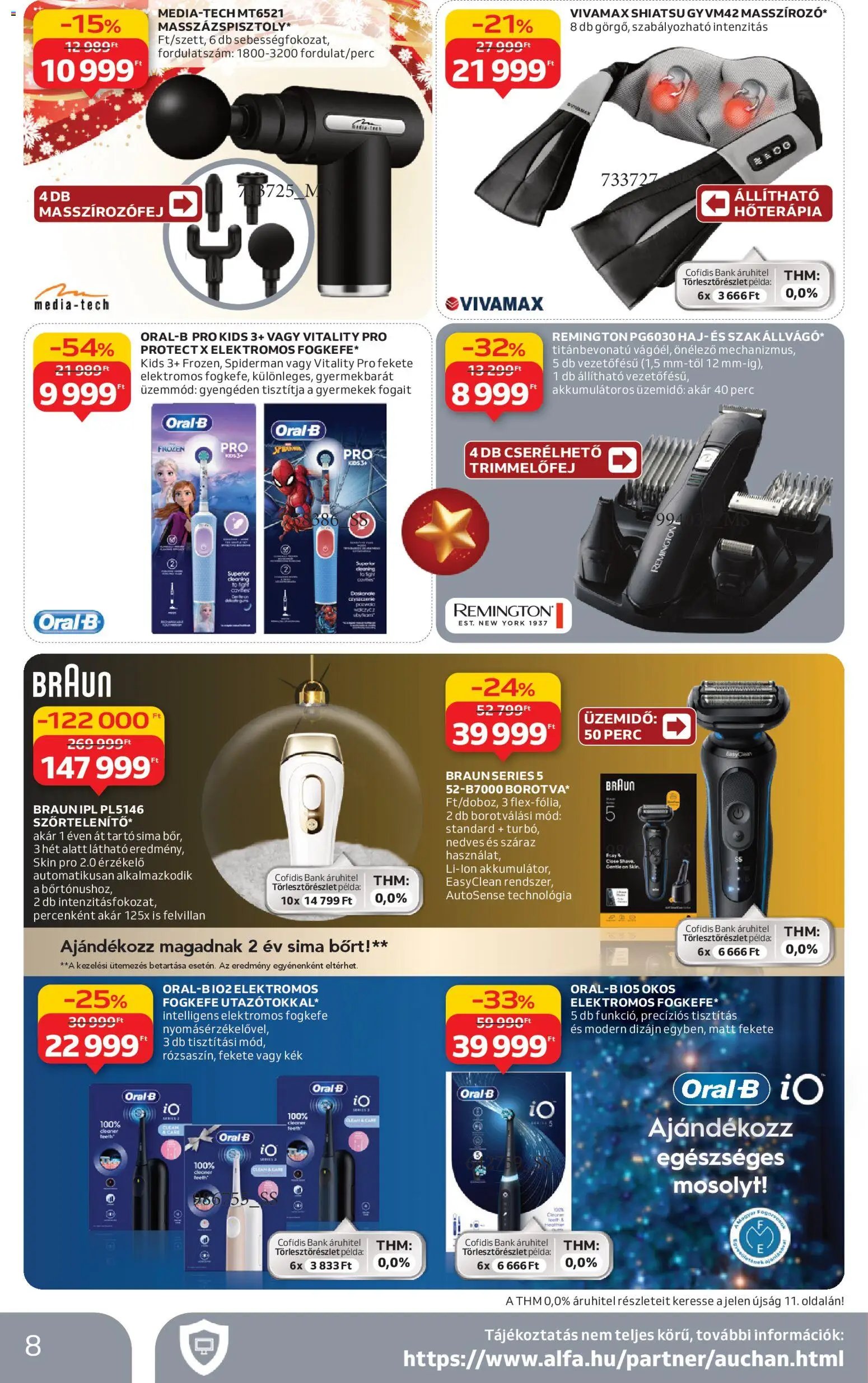 Auchan újság 2025.12.11. Háztartási Elektronika ajánlataink (2025-12-11 - 2025-12-24)