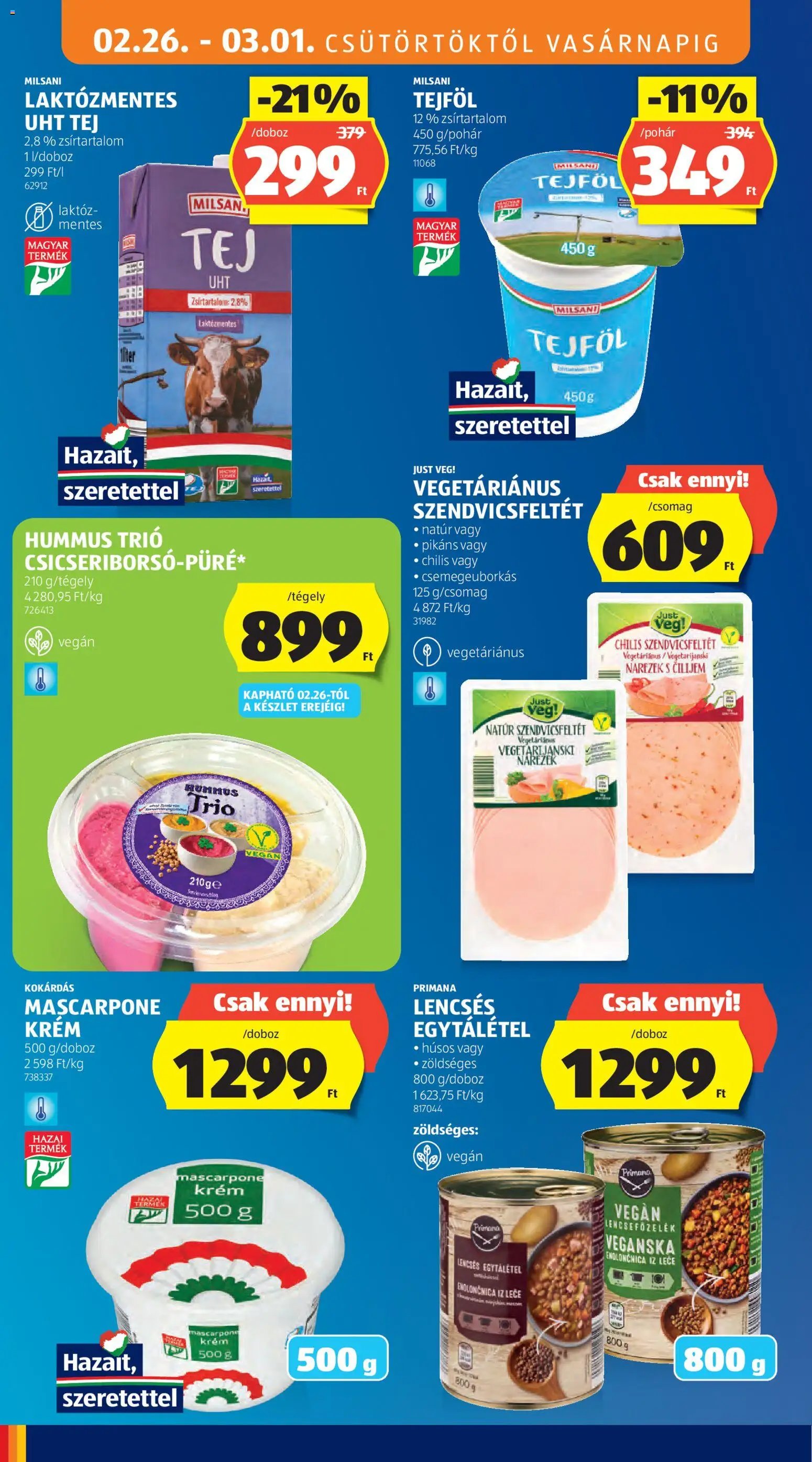 Aldi újság 2026.02.26. Akciós újság Aldi (2026-02-26 - 2026-03-04)