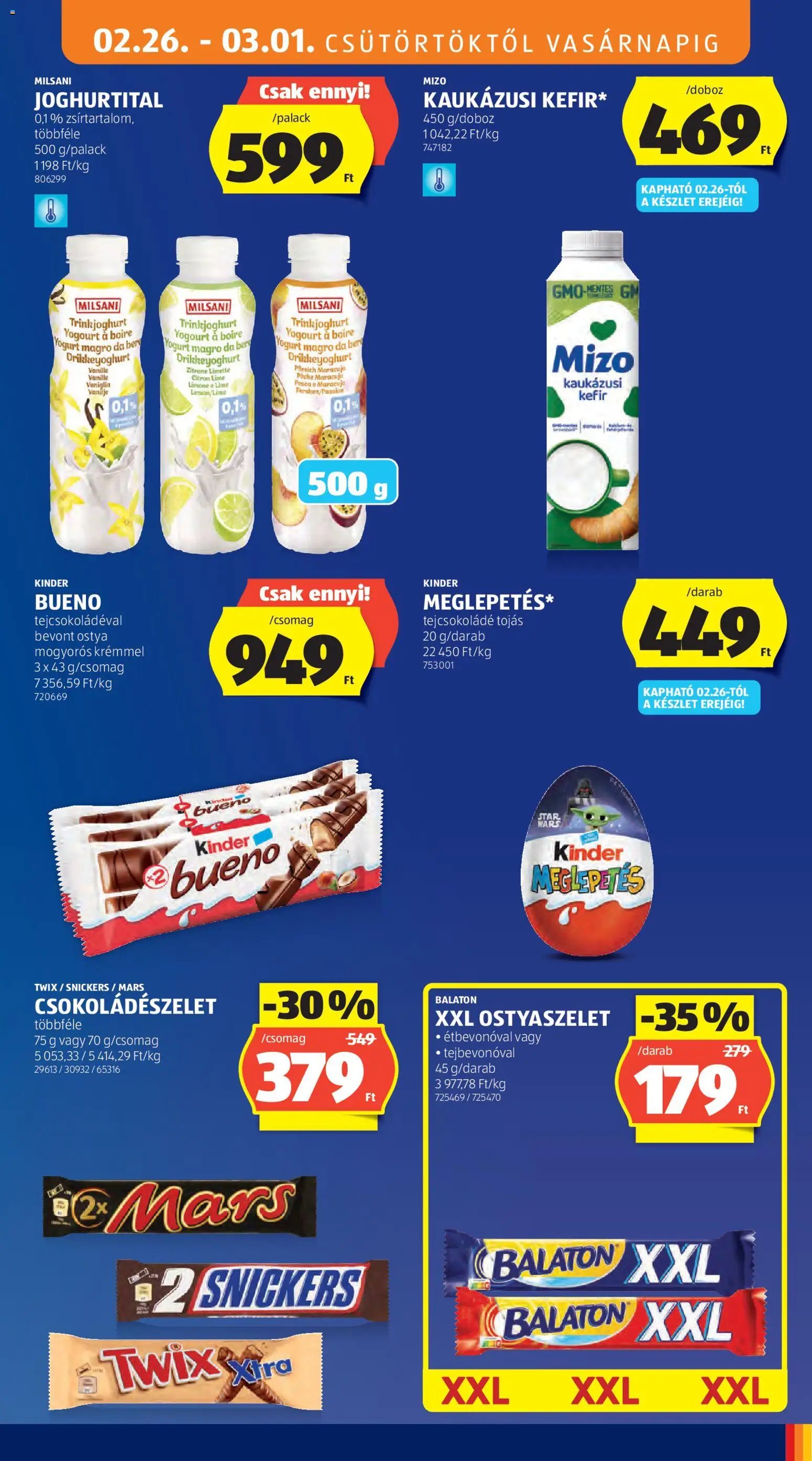 Aldi újság 2026.02.26. Akciós újság Aldi (2026-02-26 - 2026-03-04)