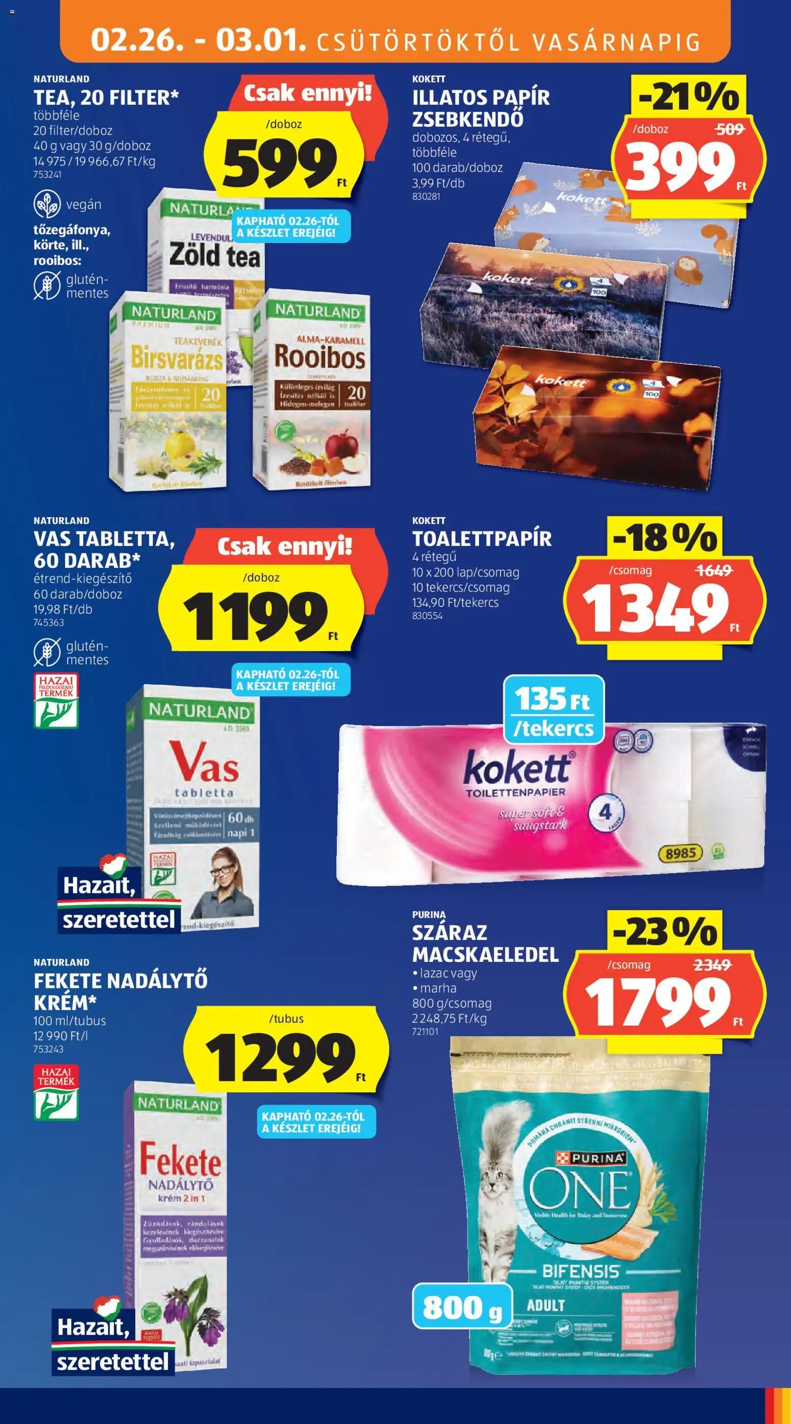 Aldi újság 2026.02.26. Akciós újság Aldi (2026-02-26 - 2026-03-04)