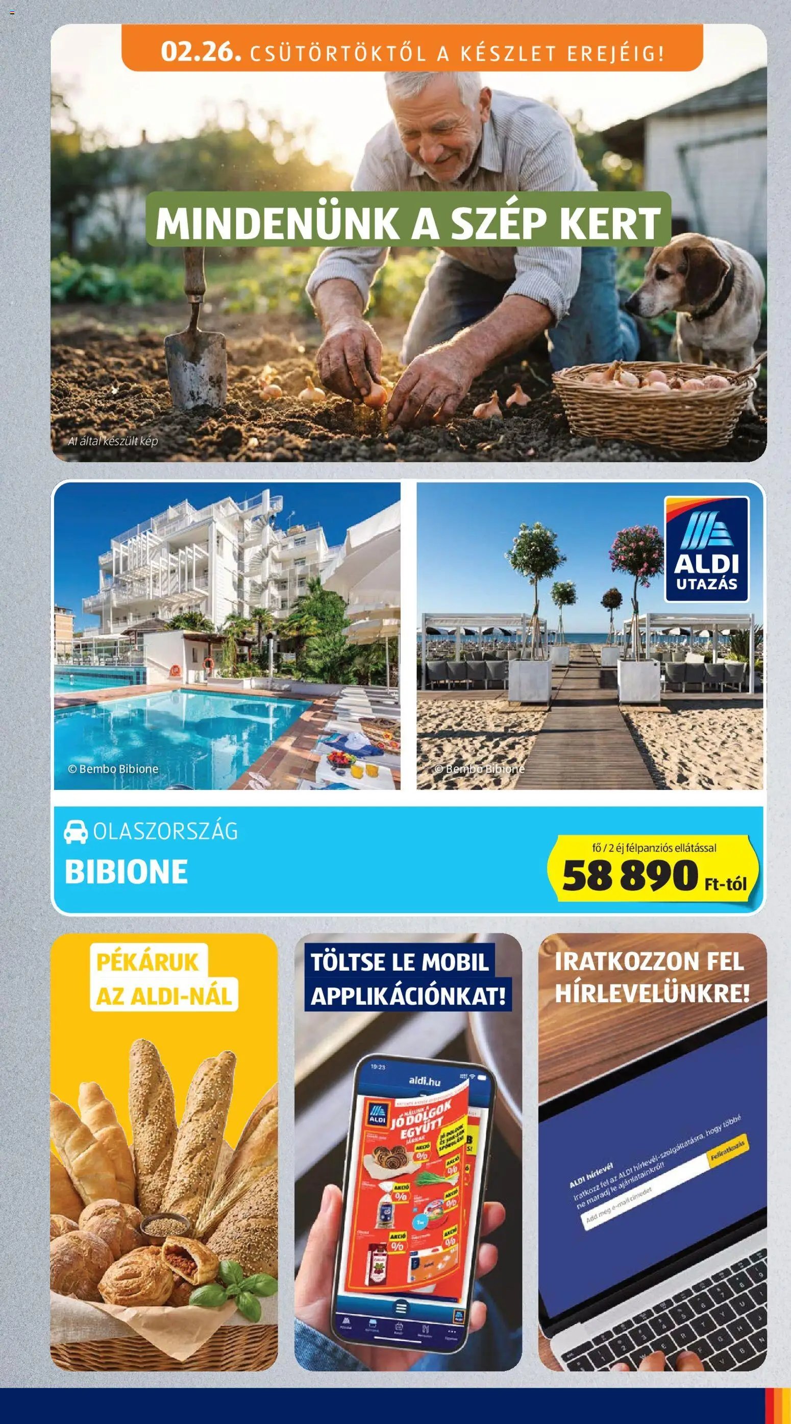 Aldi újság 2026.02.26. Akciós újság Aldi (2026-02-26 - 2026-03-04)