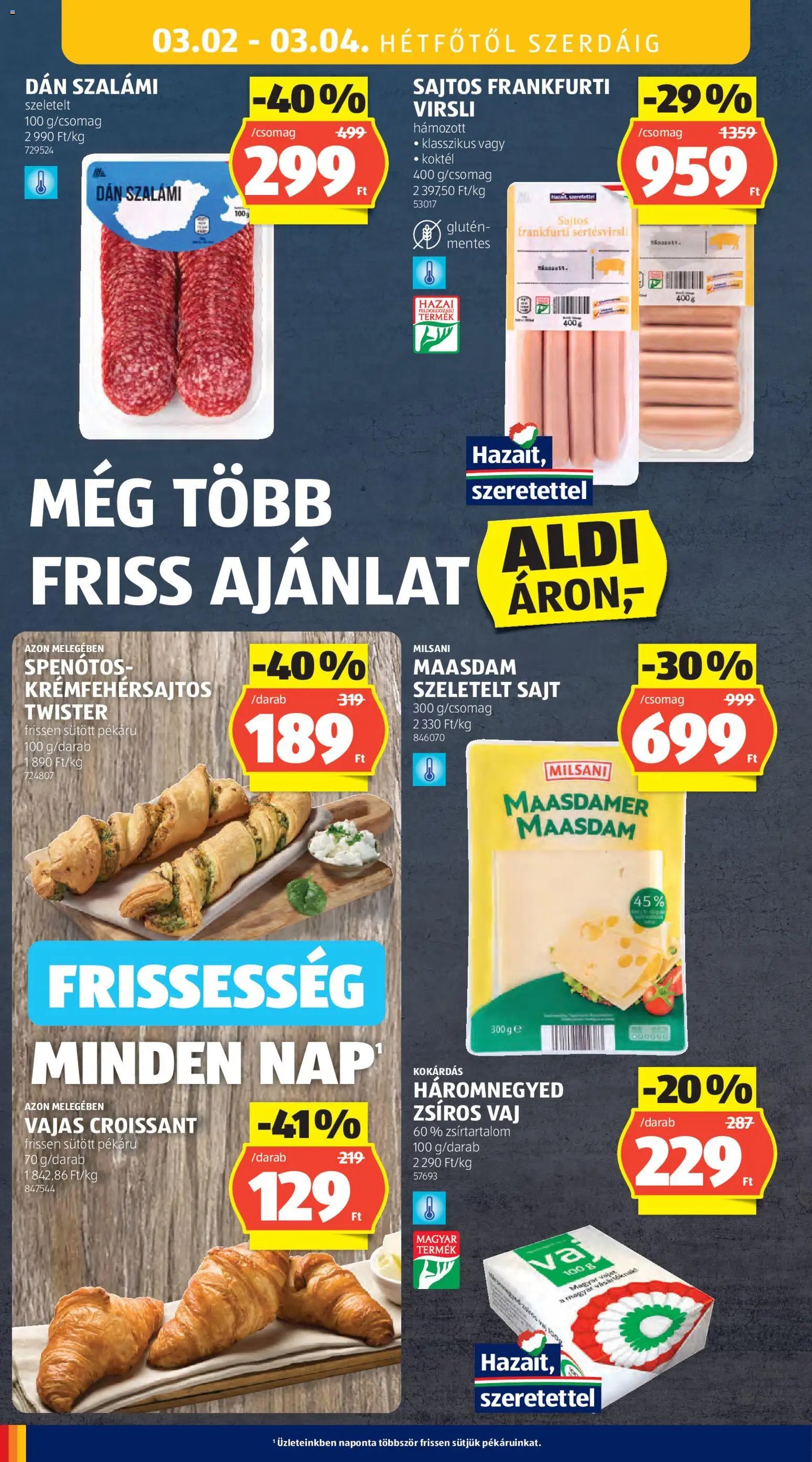 Aldi újság 2026.02.26. Akciós újság Aldi (2026-02-26 - 2026-03-04)