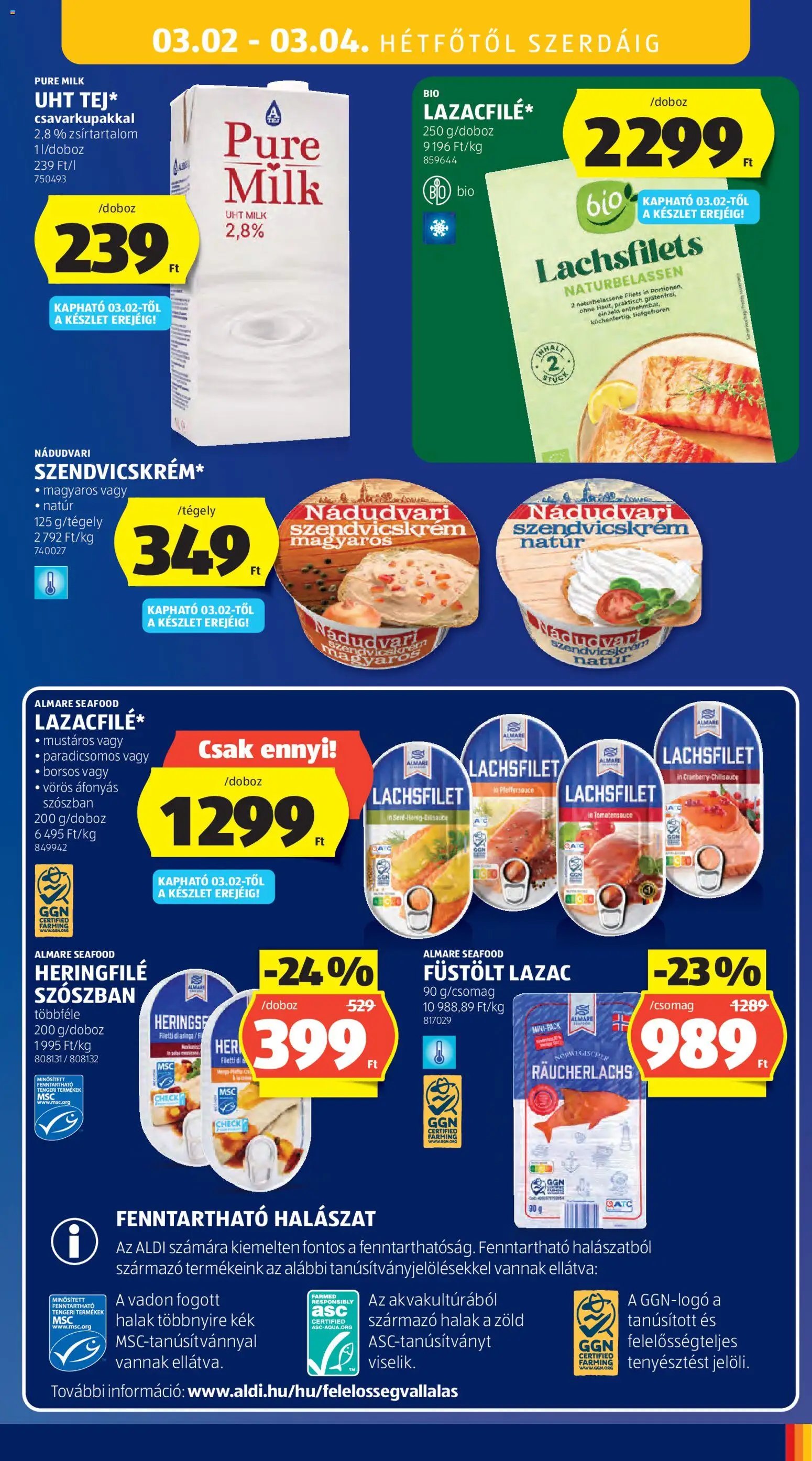 Aldi újság 2026.02.26. Akciós újság Aldi (2026-02-26 - 2026-03-04)