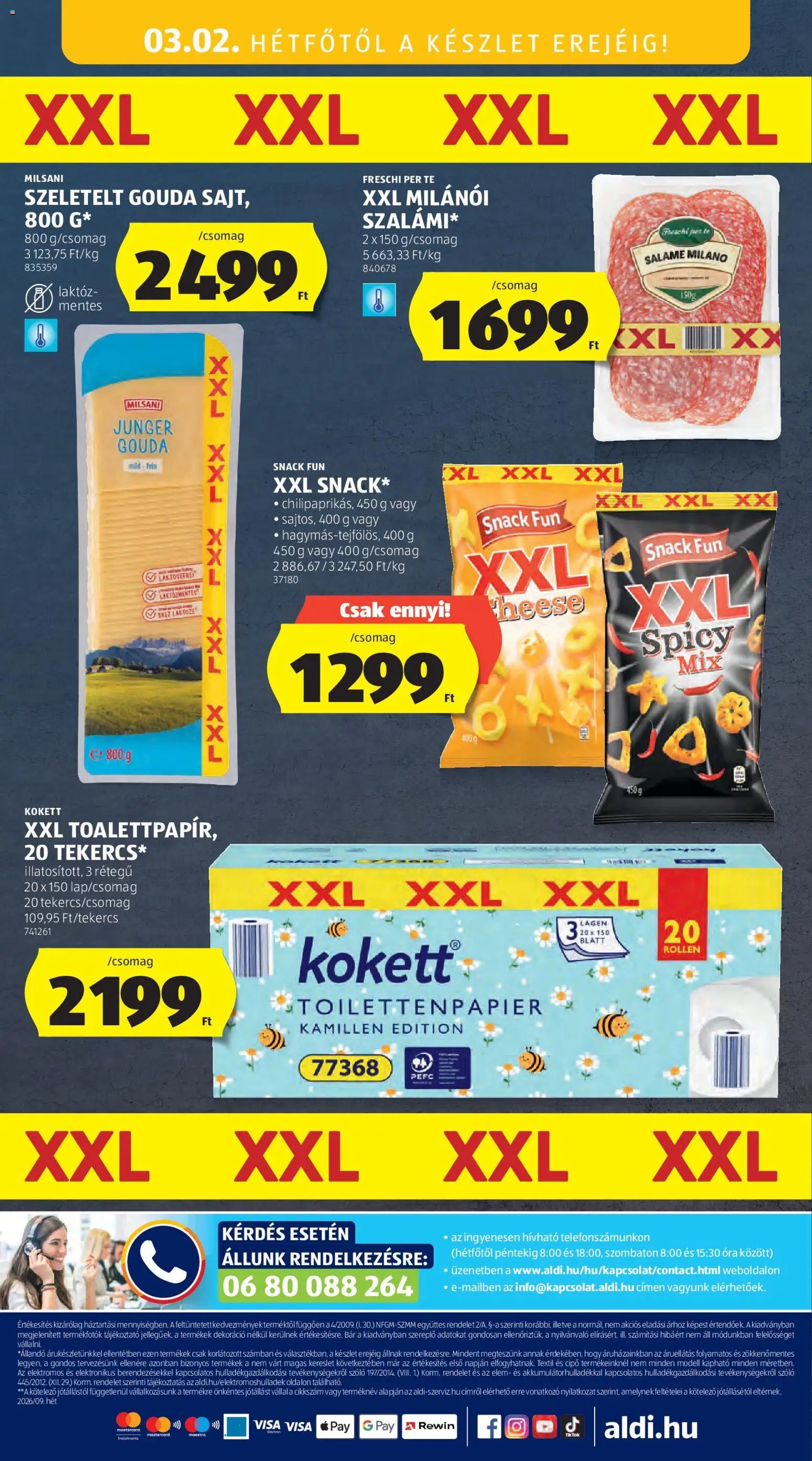 Aldi újság 2026.02.26. Akciós újság Aldi (2026-02-26 - 2026-03-04)