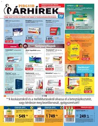 Pingvin Patika újság 2025.11.01. Akciós újság Pingvin Patika (2025-11-01 - 2025-11-30)