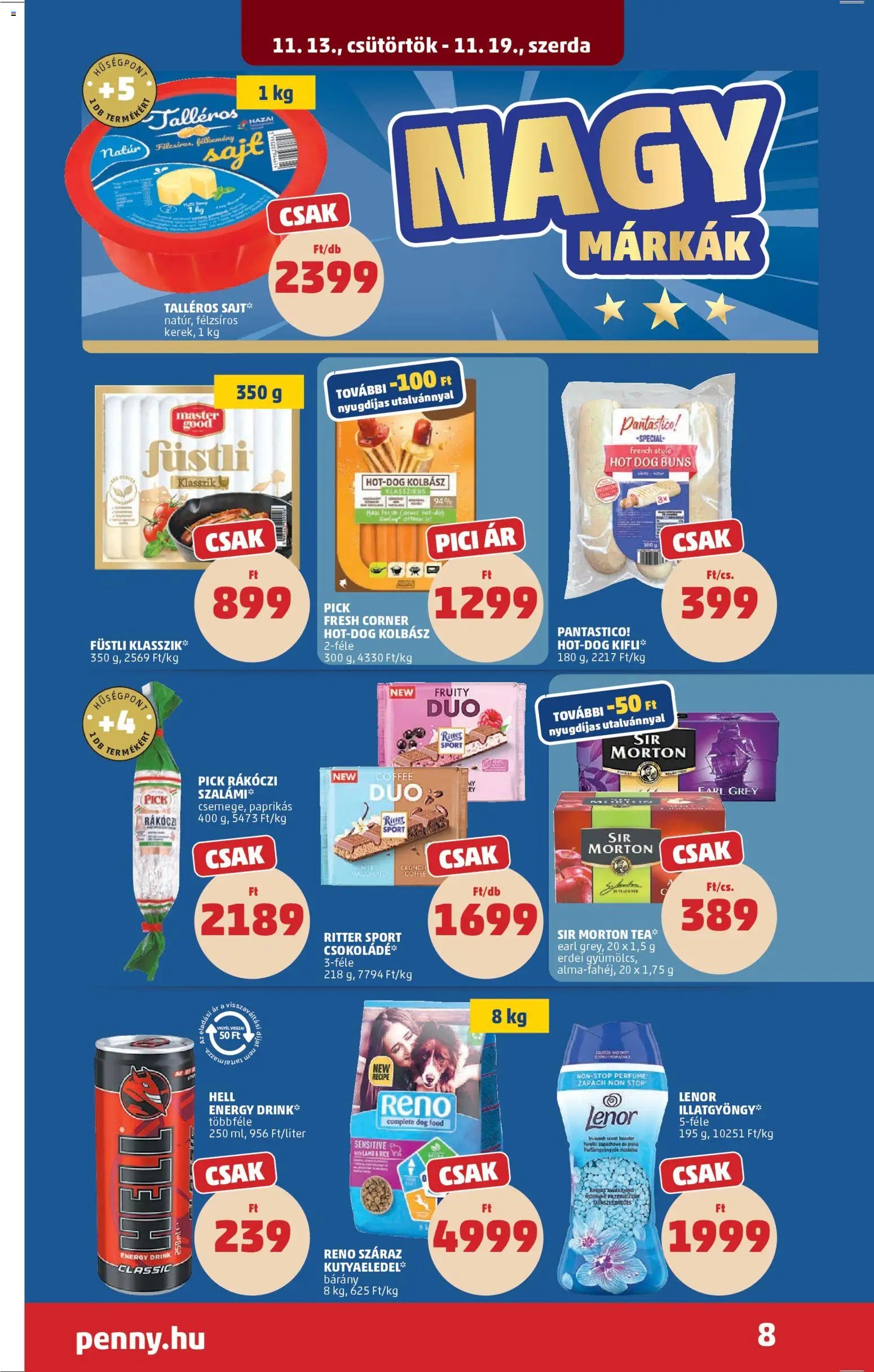 PENNY újság 2025.11.13. Akciós újság PENNY (2025-11-13 - 2025-11-19)