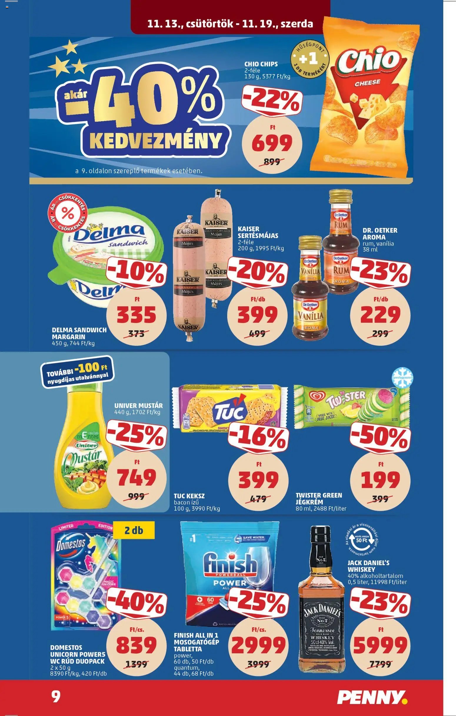 PENNY újság 2025.11.13. Akciós újság PENNY (2025-11-13 - 2025-11-19)
