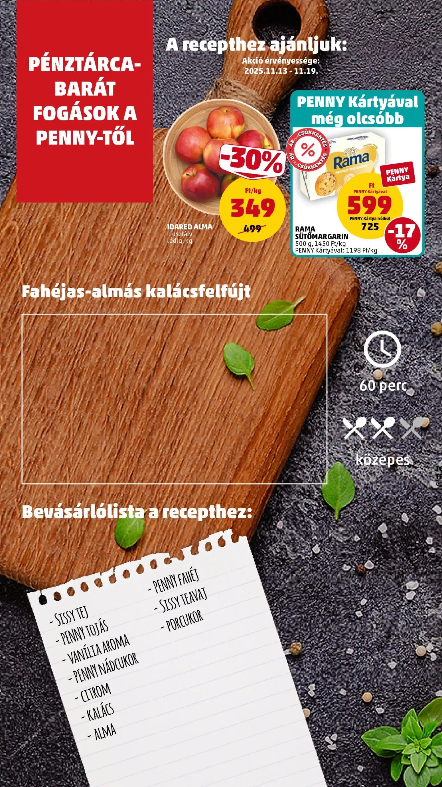 PENNY újság 2025.11.13. Akciós újság PENNY (2025-11-13 - 2025-11-19)