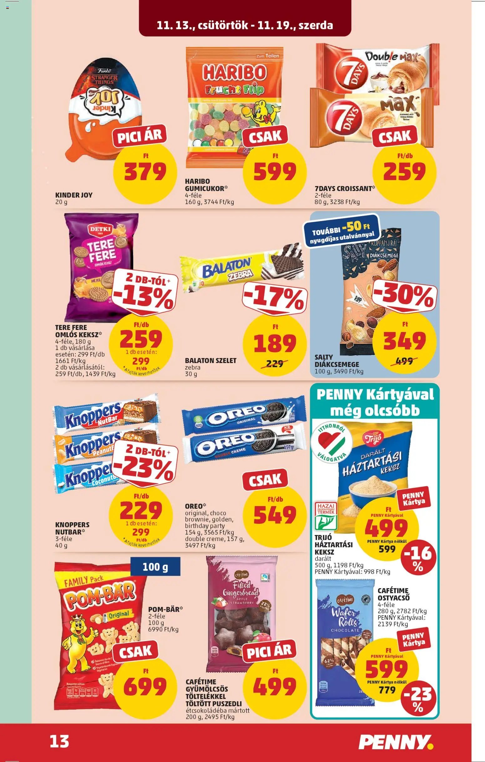 PENNY újság 2025.11.13. Akciós újság PENNY (2025-11-13 - 2025-11-19)
