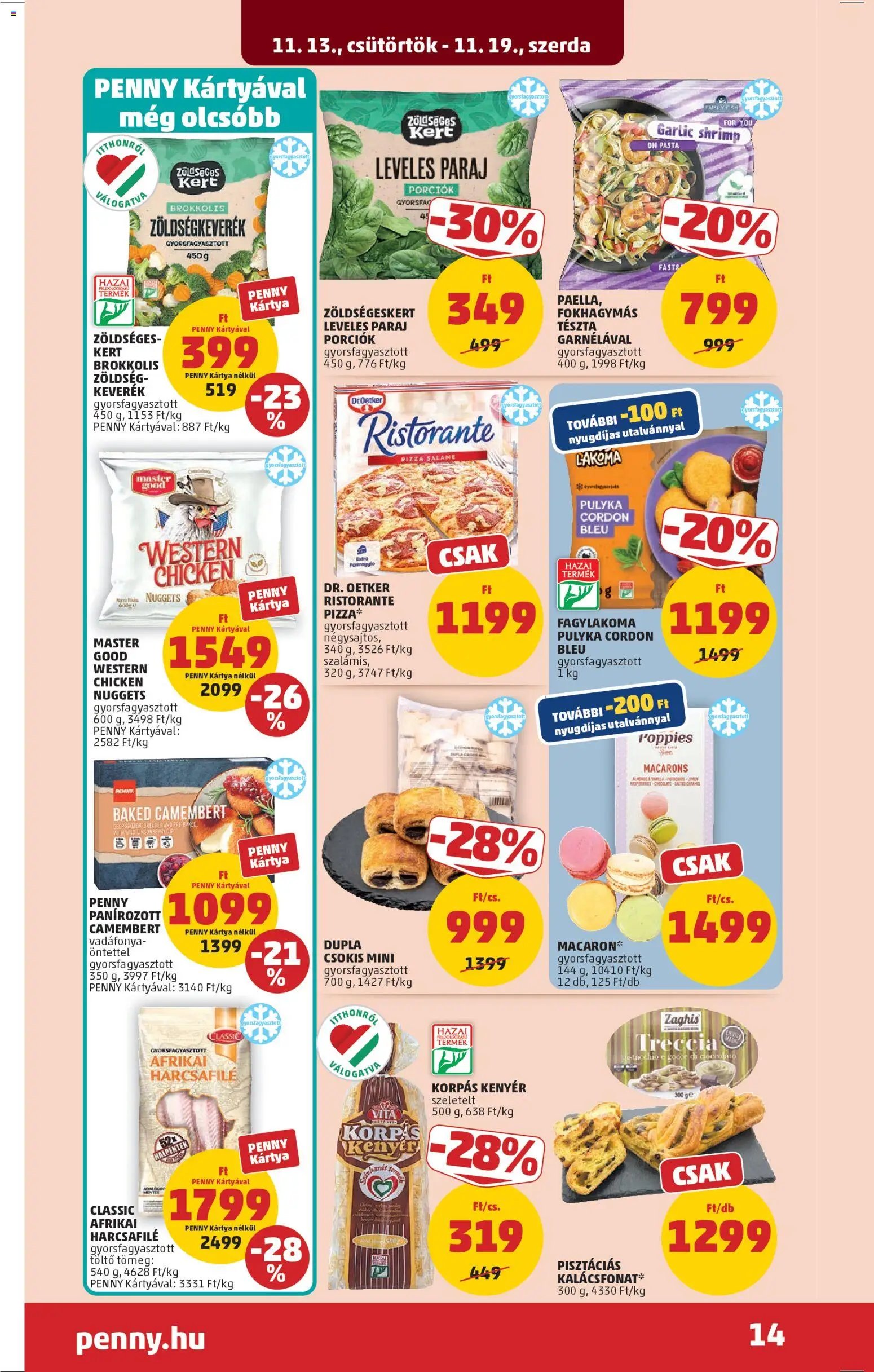 PENNY újság 2025.11.13. Akciós újság PENNY (2025-11-13 - 2025-11-19)