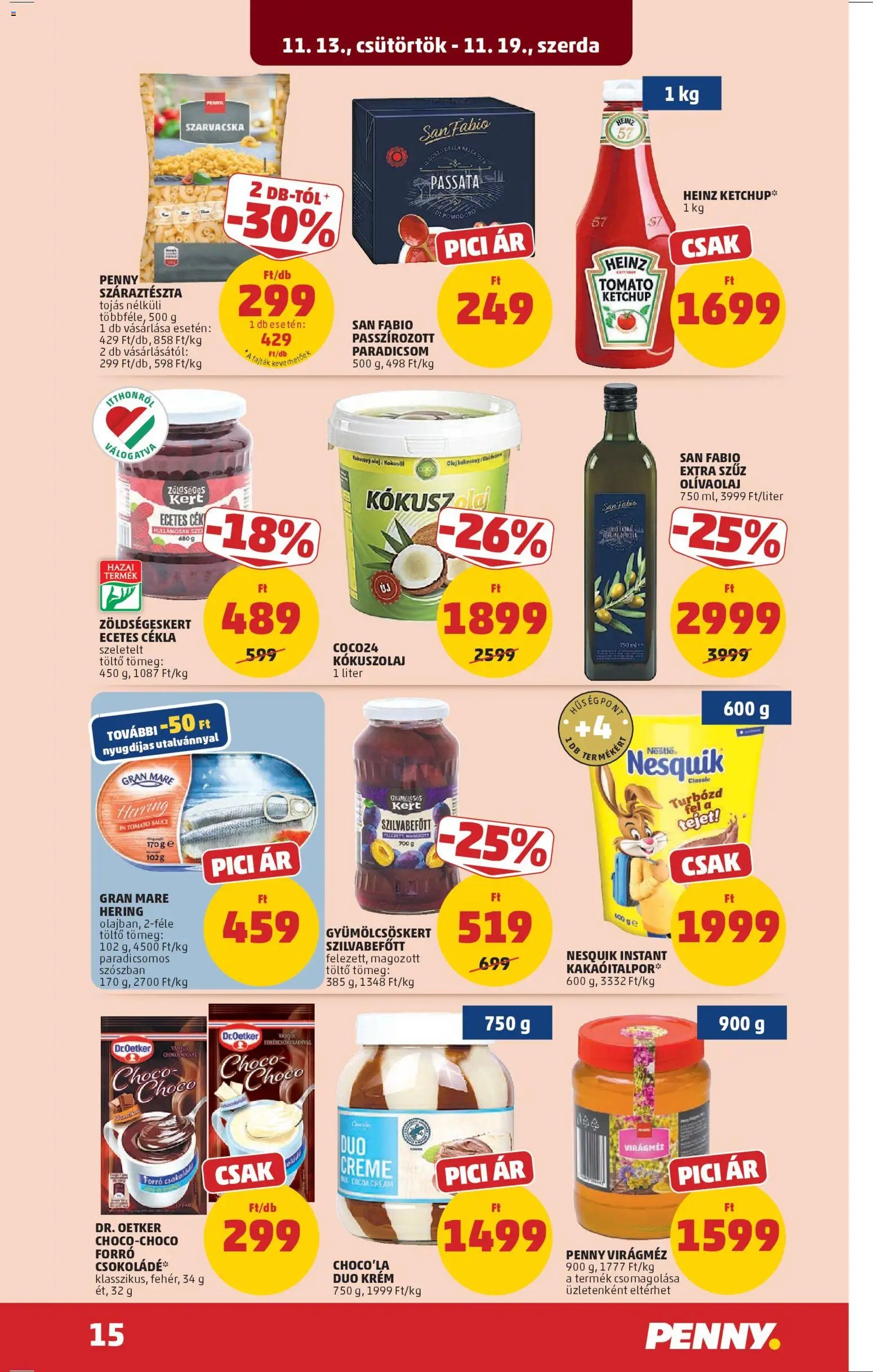PENNY újság 2025.11.13. Akciós újság PENNY (2025-11-13 - 2025-11-19)