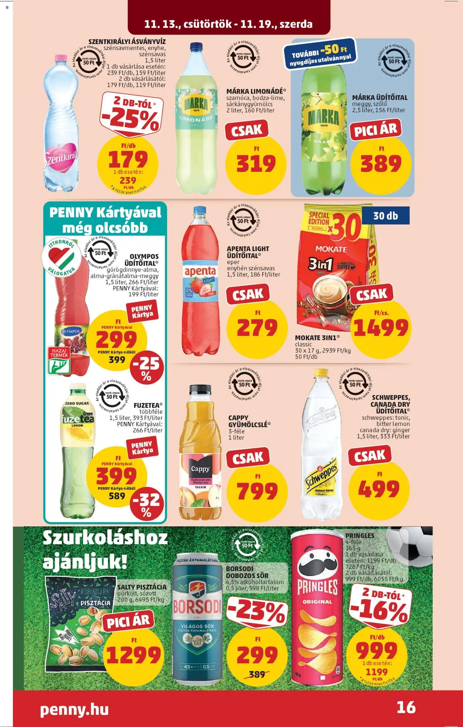 PENNY újság 2025.11.13. Akciós újság PENNY (2025-11-13 - 2025-11-19)