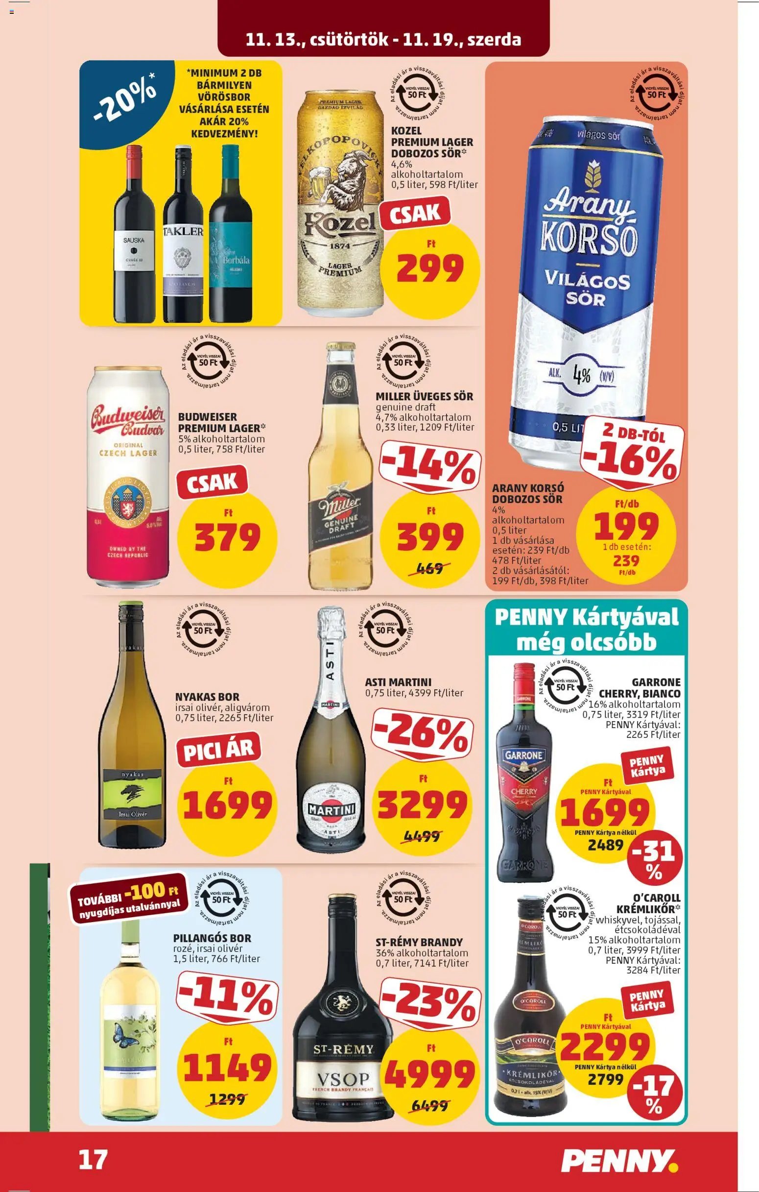 PENNY újság 2025.11.13. Akciós újság PENNY (2025-11-13 - 2025-11-19)