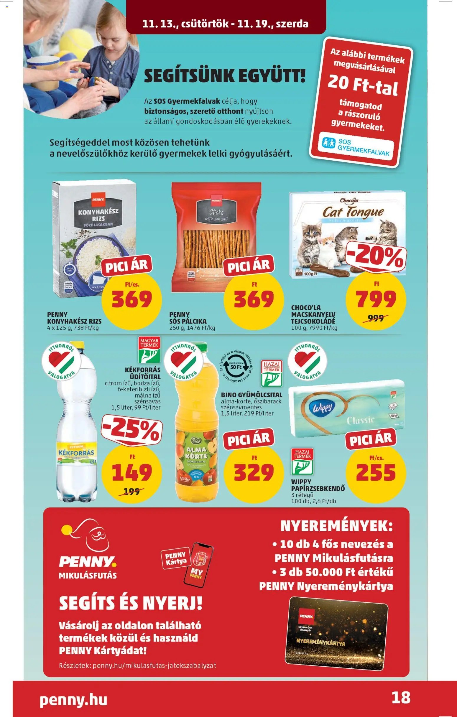 PENNY újság 2025.11.13. Akciós újság PENNY (2025-11-13 - 2025-11-19)