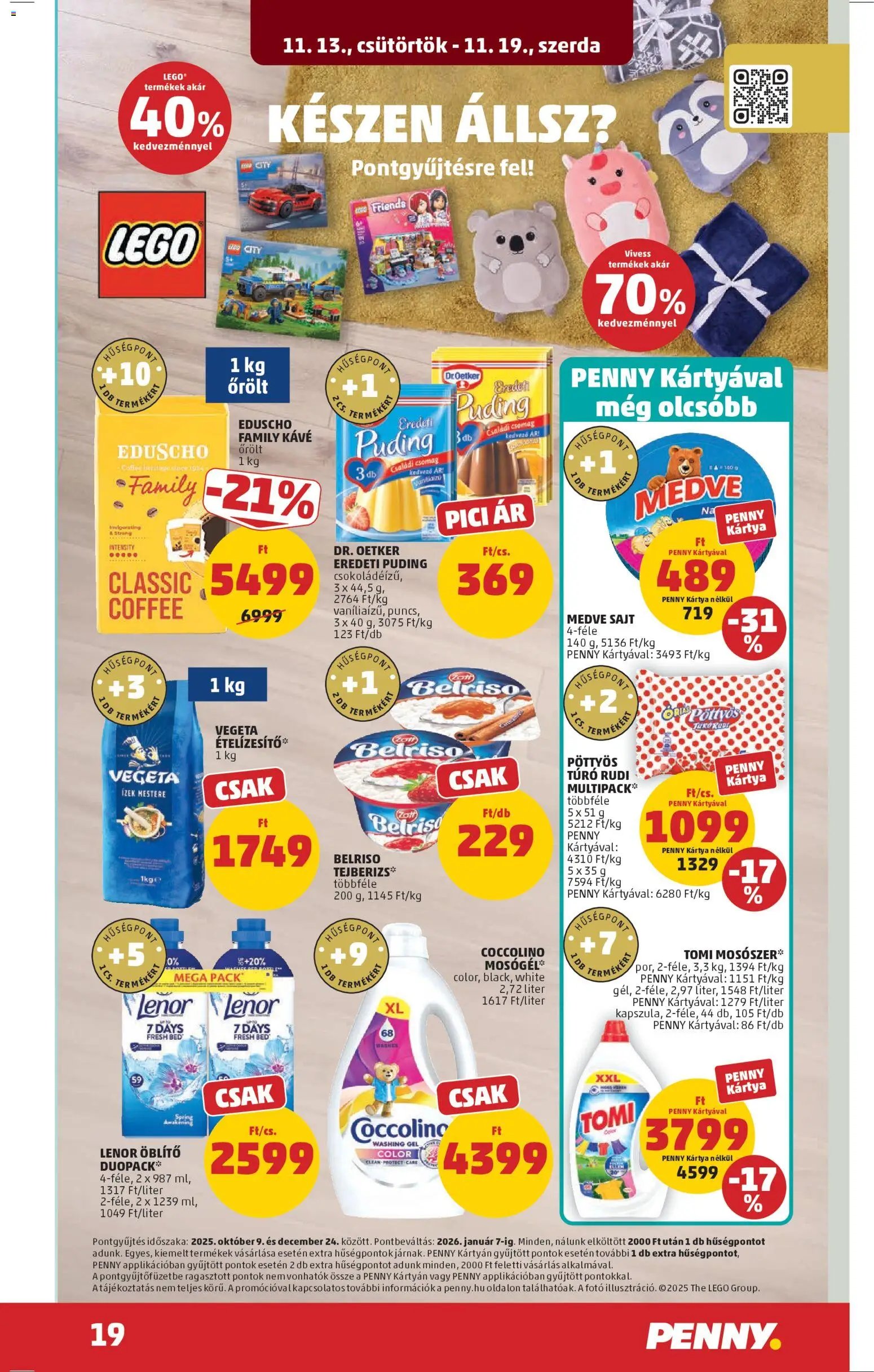 PENNY újság 2025.11.13. Akciós újság PENNY (2025-11-13 - 2025-11-19)