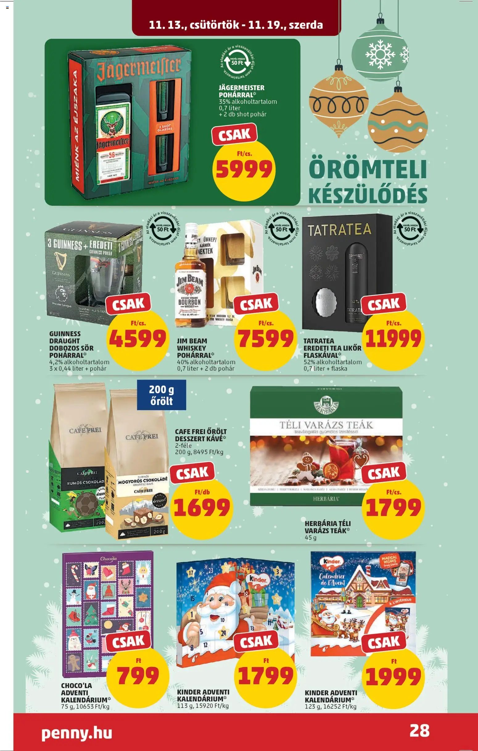 PENNY újság 2025.11.13. Akciós újság PENNY (2025-11-13 - 2025-11-19)