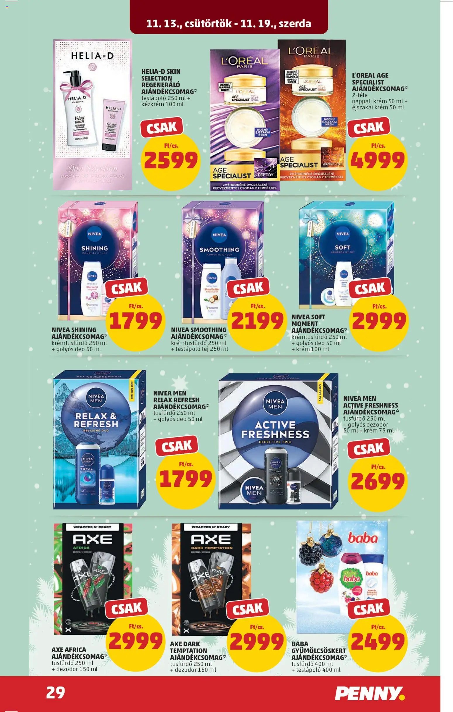 PENNY újság 2025.11.13. Akciós újság PENNY (2025-11-13 - 2025-11-19)