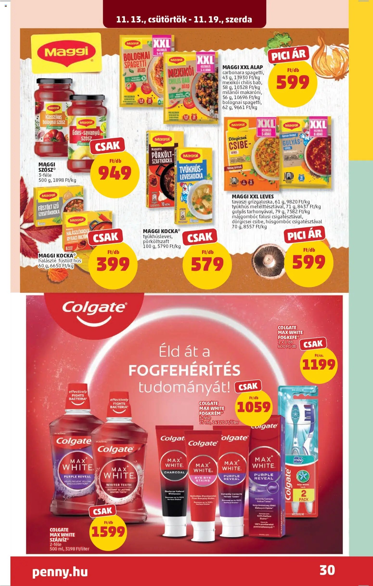 PENNY újság 2025.11.13. Akciós újság PENNY (2025-11-13 - 2025-11-19)