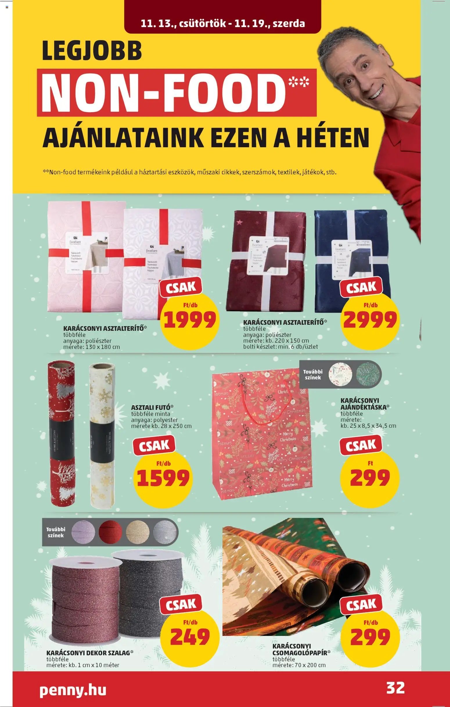 PENNY újság 2025.11.13. Akciós újság PENNY (2025-11-13 - 2025-11-19)