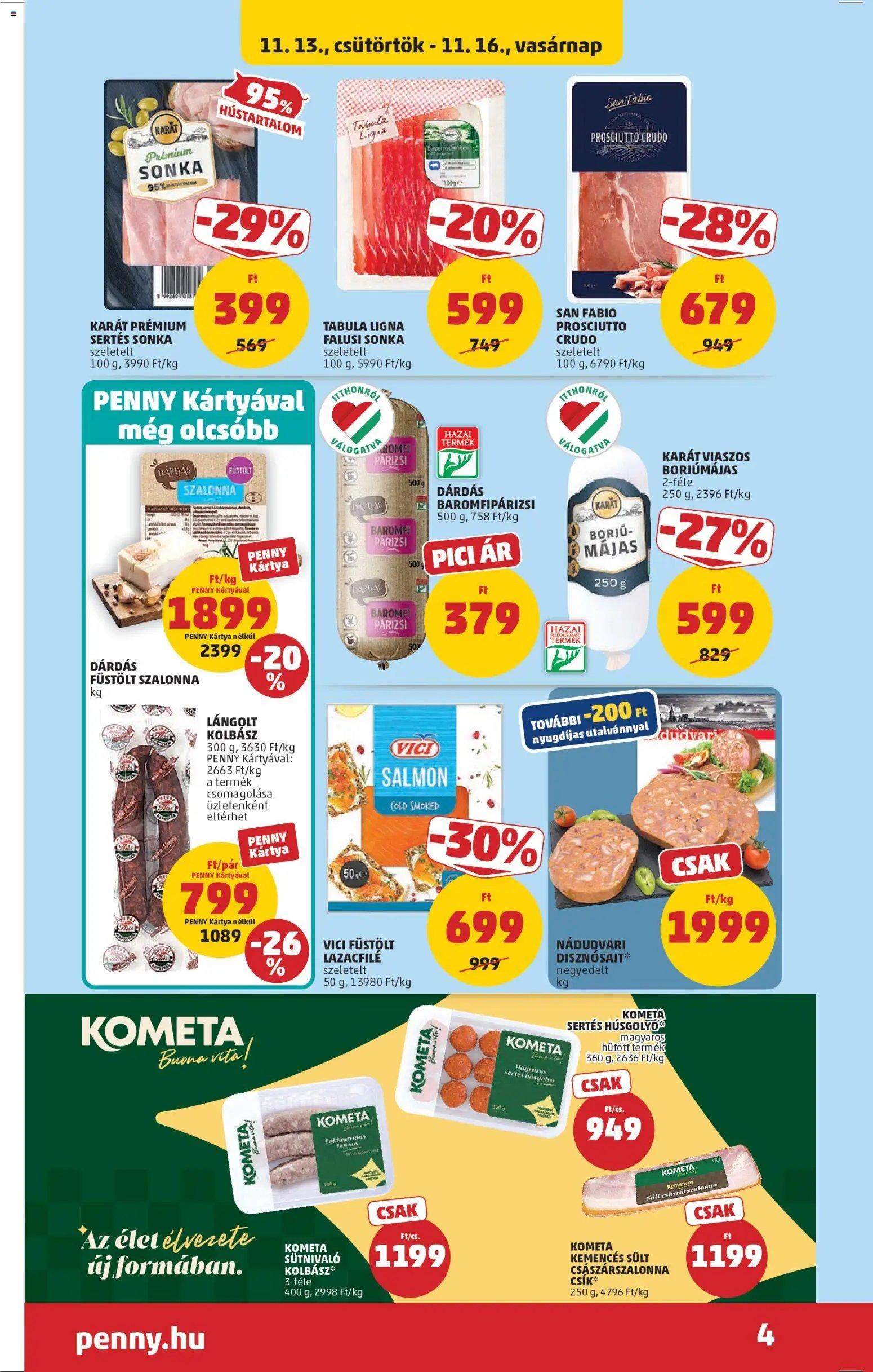 PENNY újság 2025.11.13. Akciós újság PENNY (2025-11-13 - 2025-11-19)