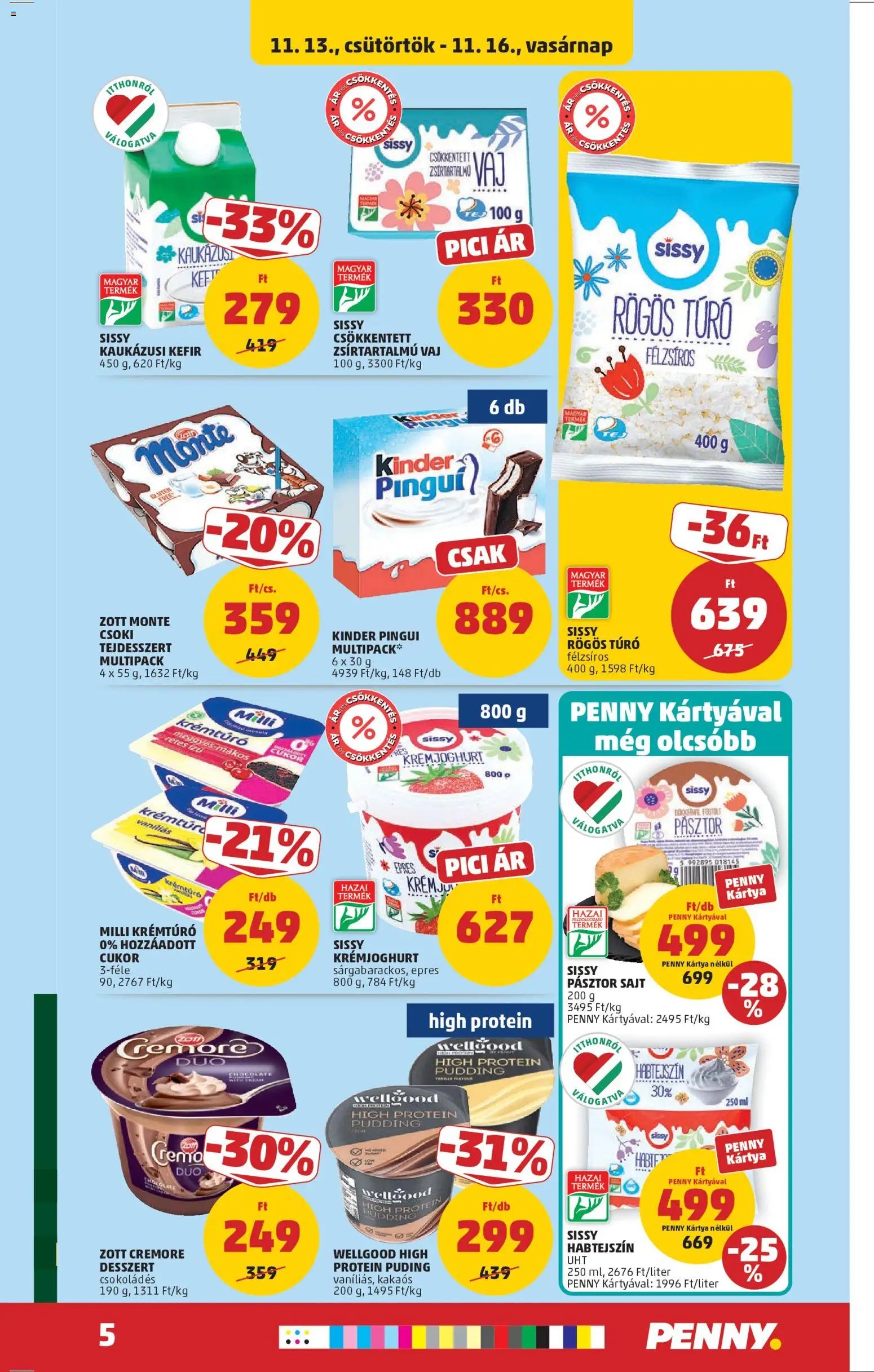 PENNY újság 2025.11.13. Akciós újság PENNY (2025-11-13 - 2025-11-19)