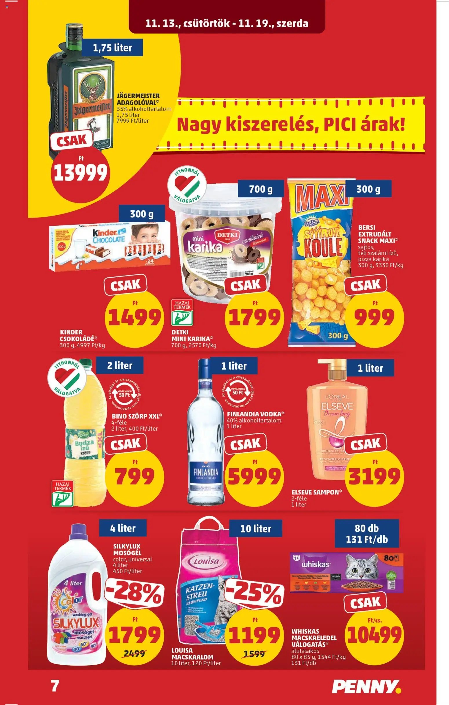 PENNY újság 2025.11.13. Akciós újság PENNY (2025-11-13 - 2025-11-19)
