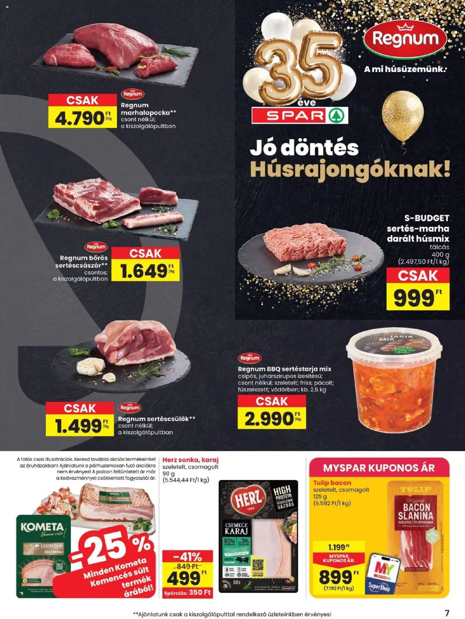 Spar újság 2026.05.07. Spar Easy Balatonfüred üzletnyitás (2026-05-07 - 2026-05-13)