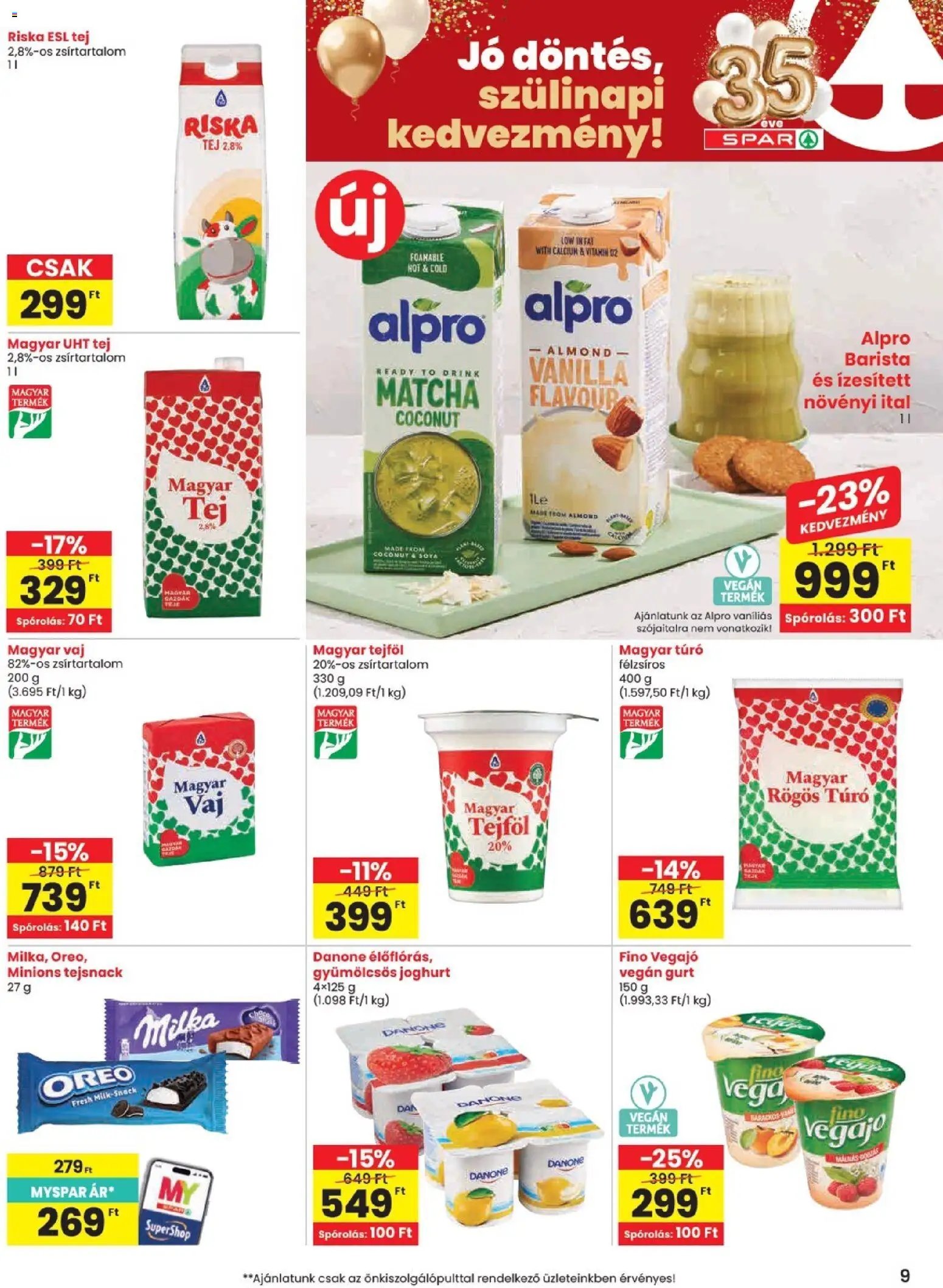 Spar újság 2026.05.07. Spar Easy Balatonfüred üzletnyitás (2026-05-07 - 2026-05-13)