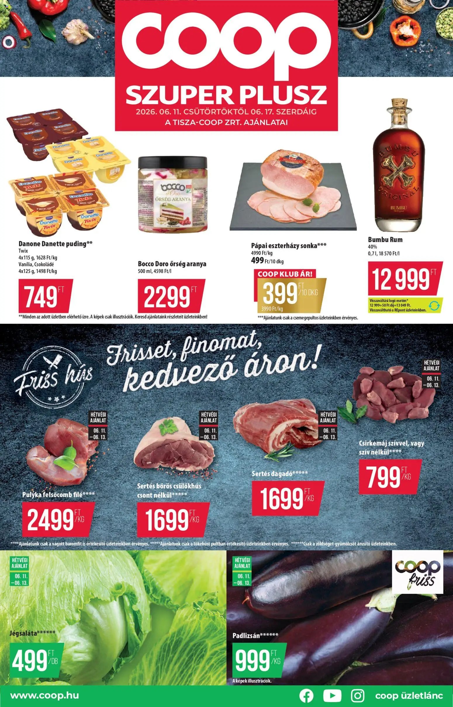 COOP újság 2026.06.11. COOP - Szuper Plusz / Tisza