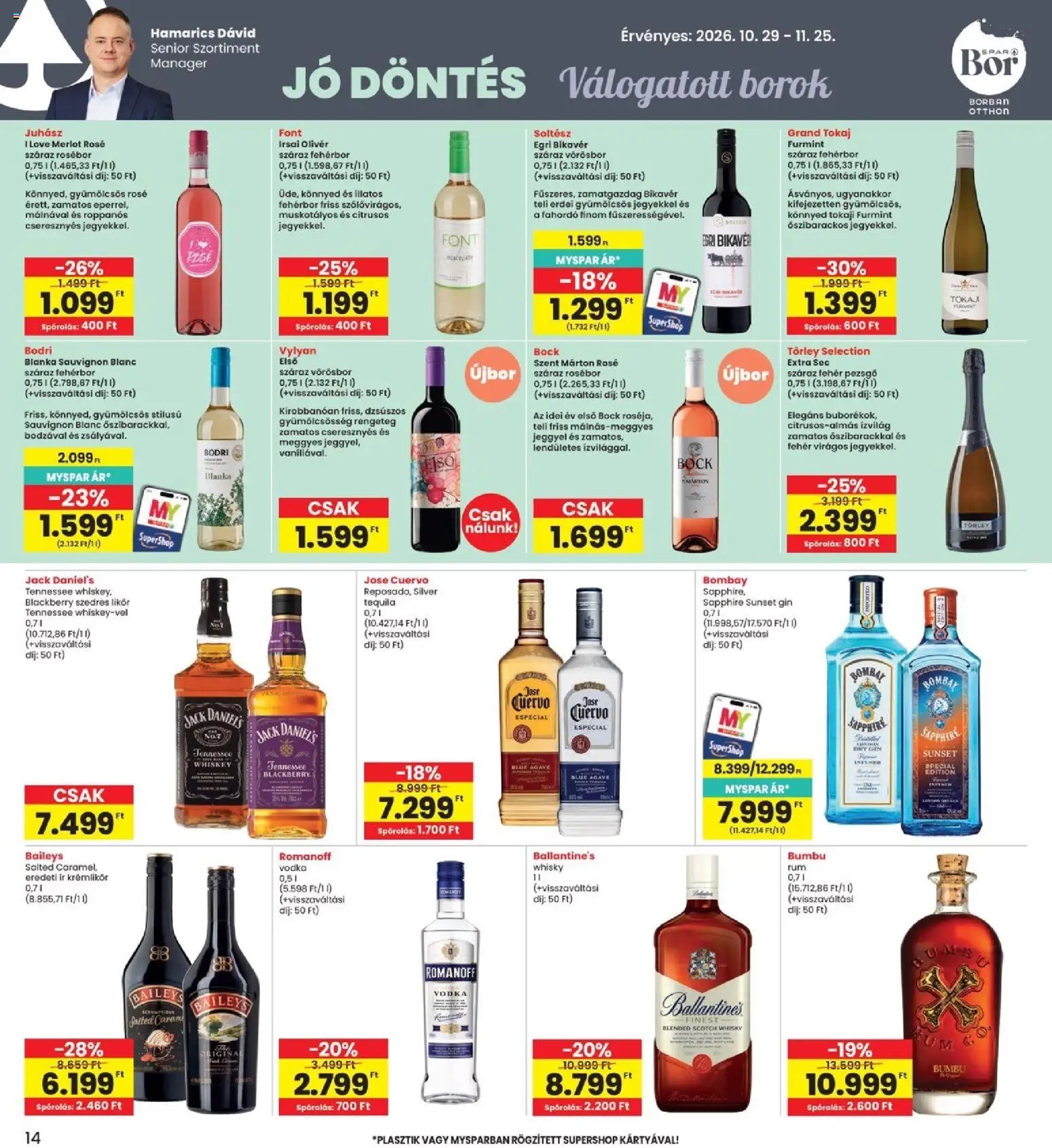 ﻿Interspar akciós újság új ﻿2026.10.29. - ﻿online lapozható