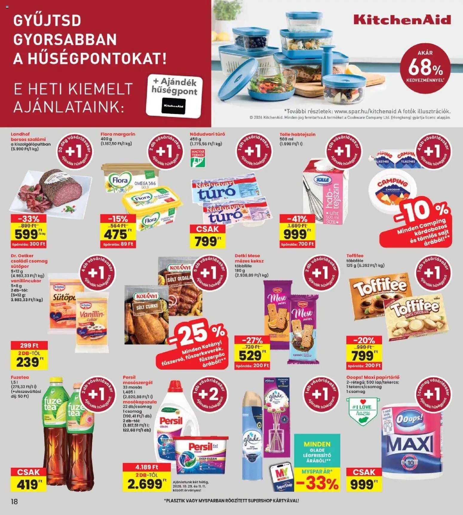 ﻿Interspar akciós újság új ﻿2026.10.29. - ﻿online lapozható