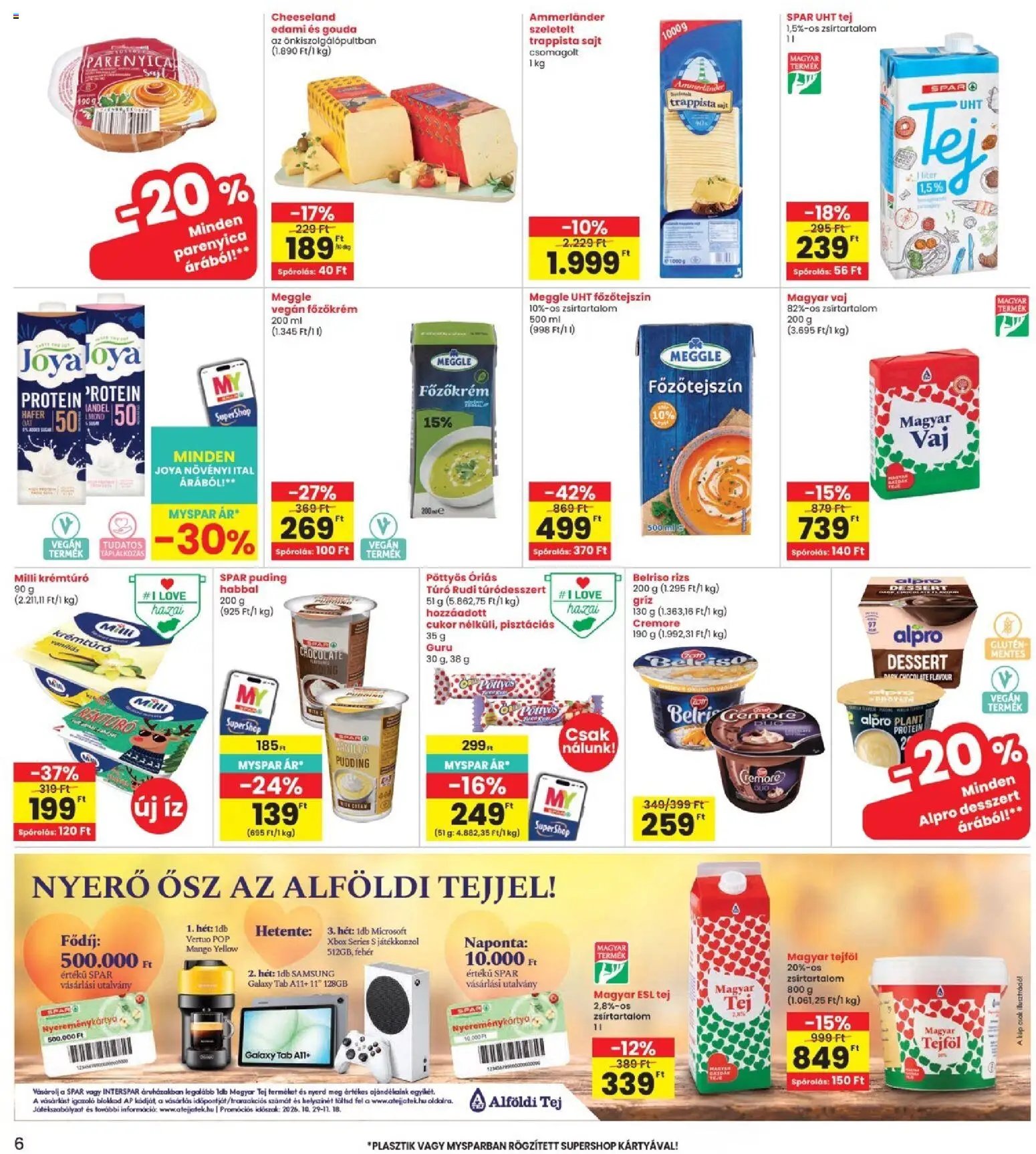 ﻿Interspar akciós újság új ﻿2026.10.29. - ﻿online lapozható