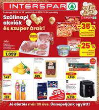 ﻿Interspar akciós újság új ﻿2026.10.29. - ﻿online lapozható