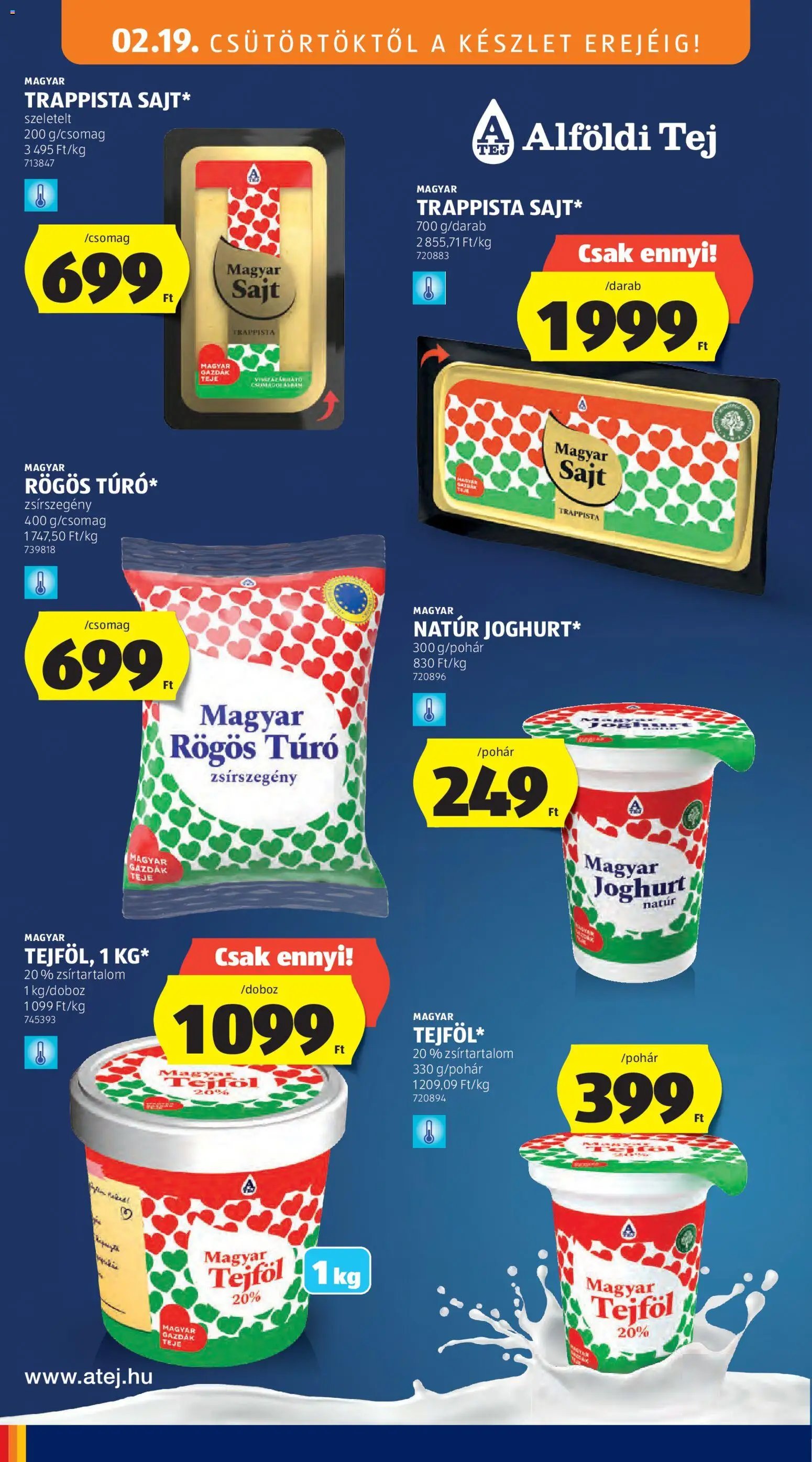 Aldi újság 2026.02.19. Akciós újság Aldi (2026-02-19 - 2026-02-25)