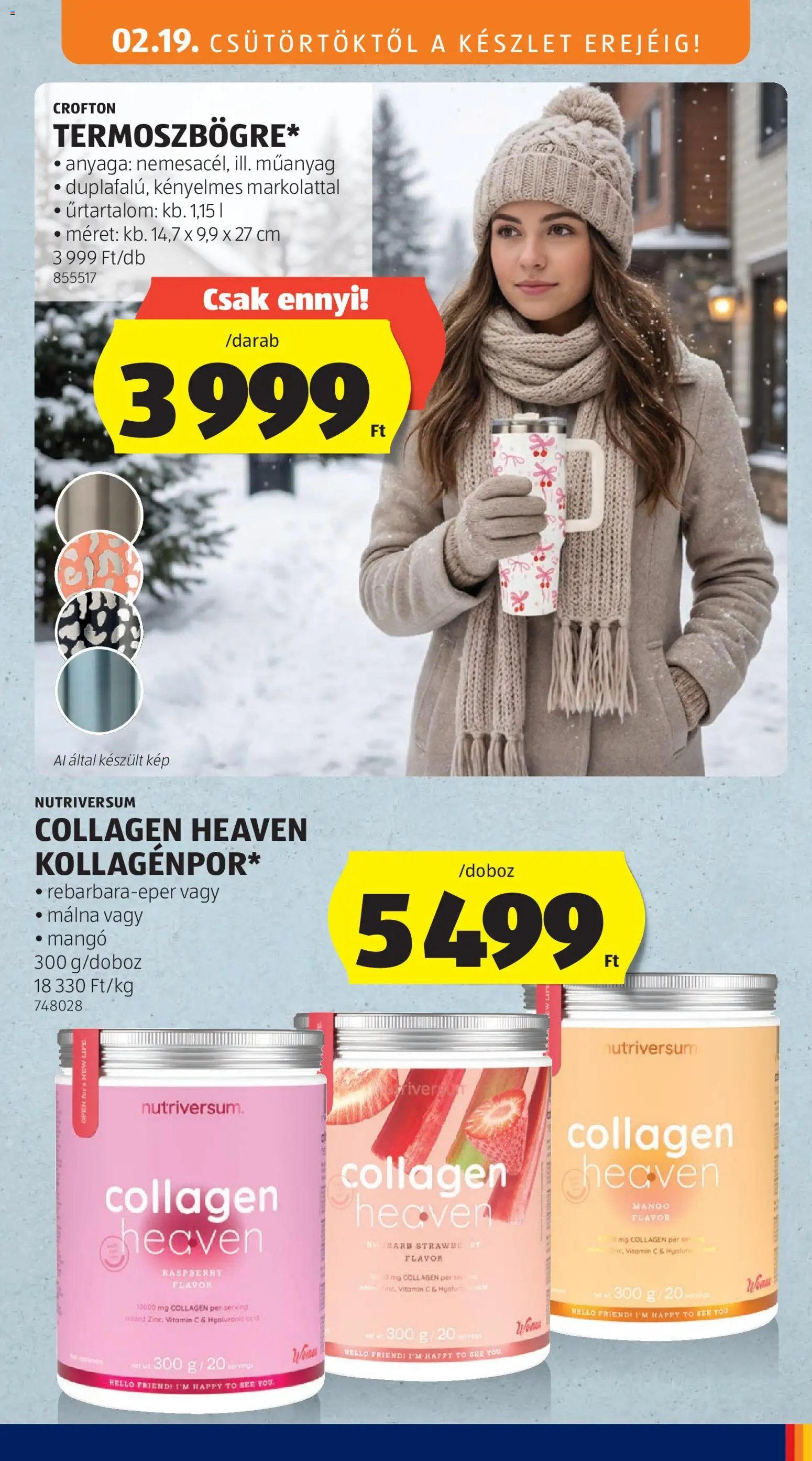 Aldi újság 2026.02.19. Akciós újság Aldi (2026-02-19 - 2026-02-25)