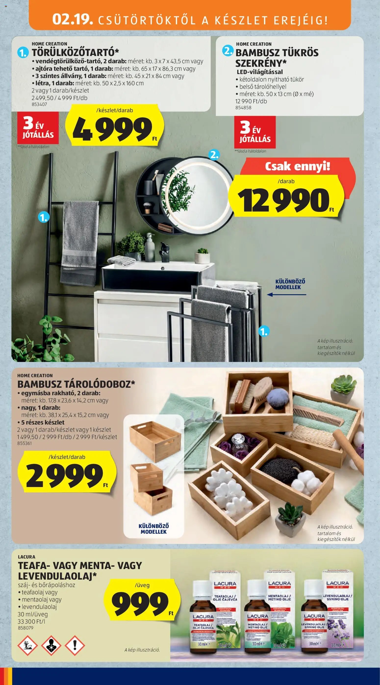 Aldi újság 2026.02.19. Akciós újság Aldi (2026-02-19 - 2026-02-25)